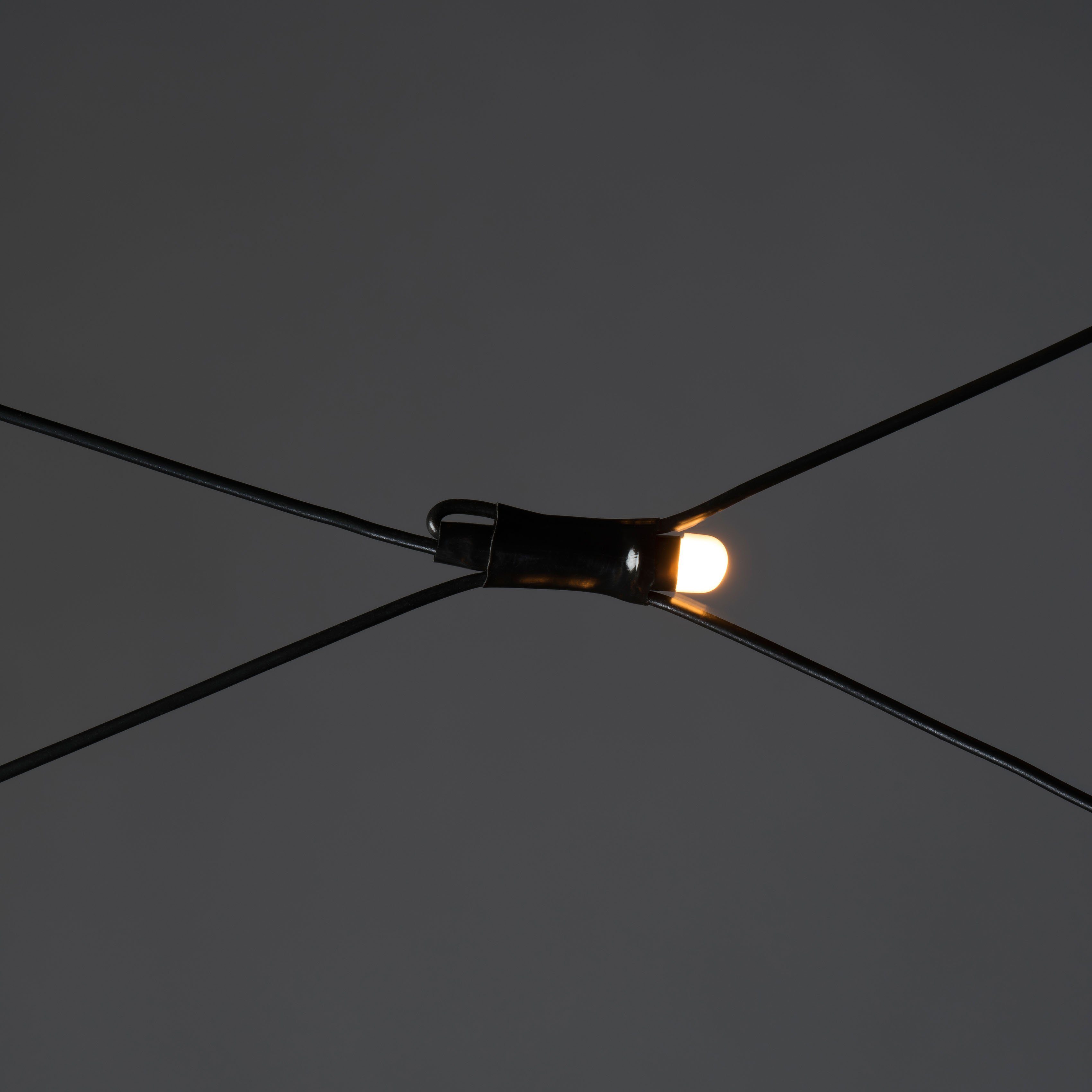 KONSTSMIDE Led-lichtnet Micro led lichtnet, frozen, 120 amberkleurige dioden (1 stuk)
