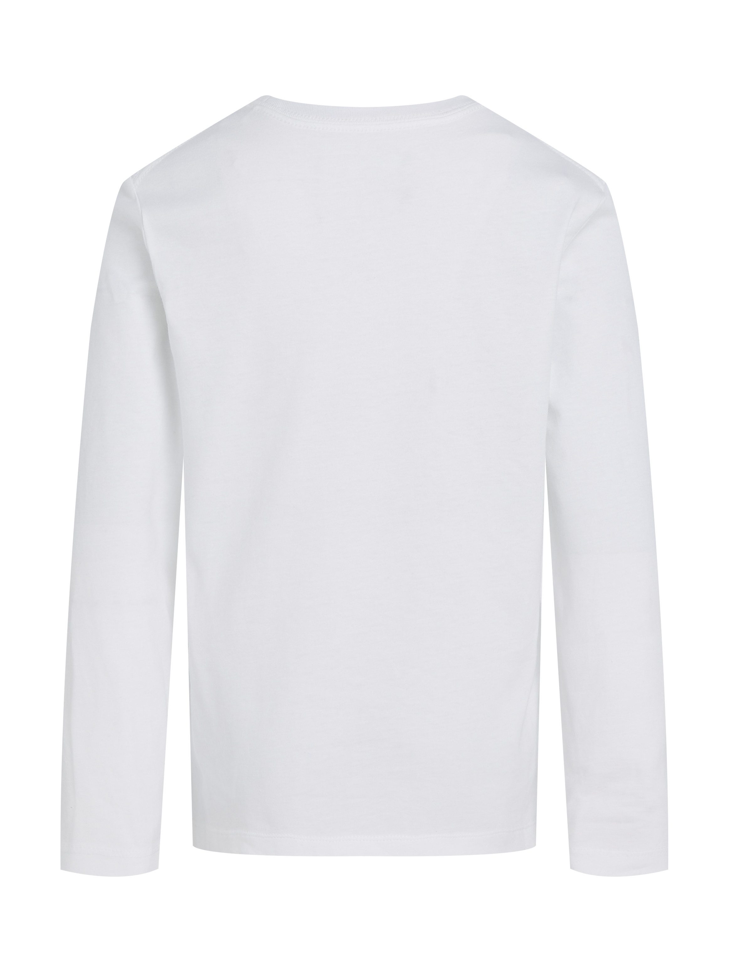Calvin Klein Shirt met lange mouwen Chest Monologo Ls T-Shirt voor kinderen tot 16 jaar en met logo-opdruk