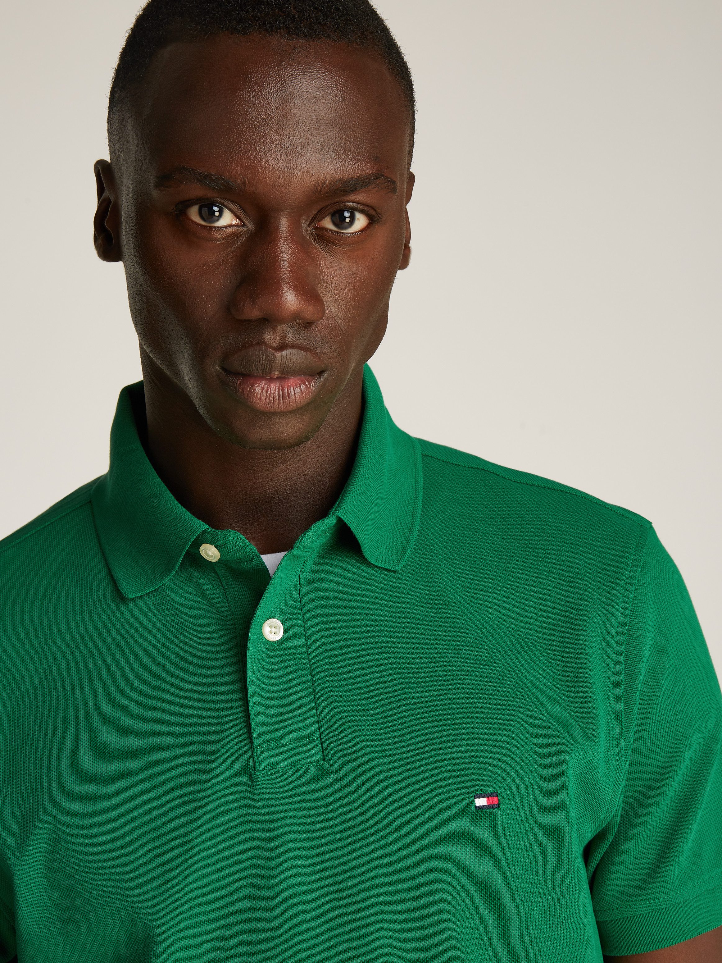 Tommy Hilfiger Poloshirt 1985 REGULAR POLO met contraststrepen in de kraag