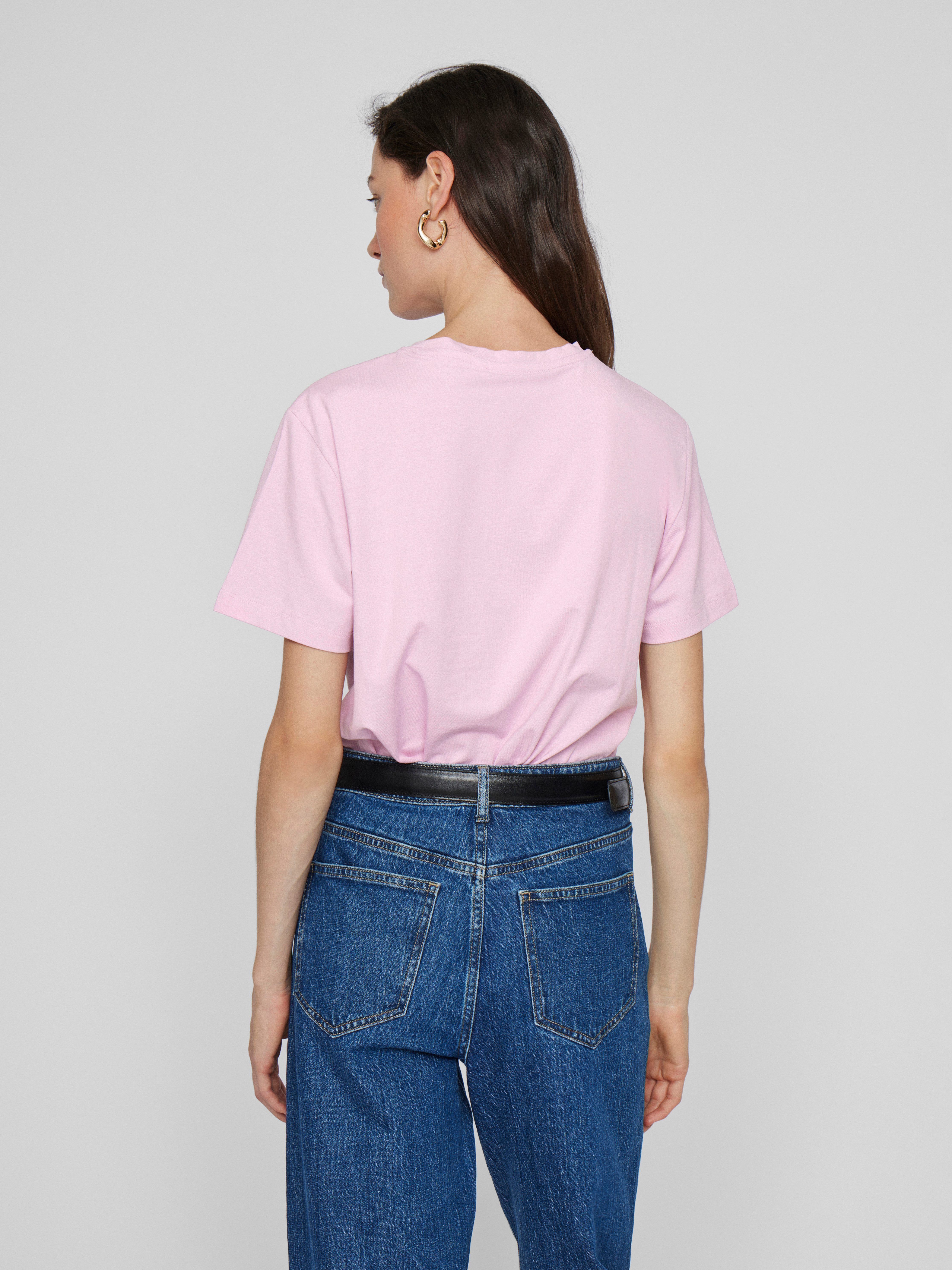 Vila Shirt met korte mouwen VINORA S S T-SHIRT NOOS