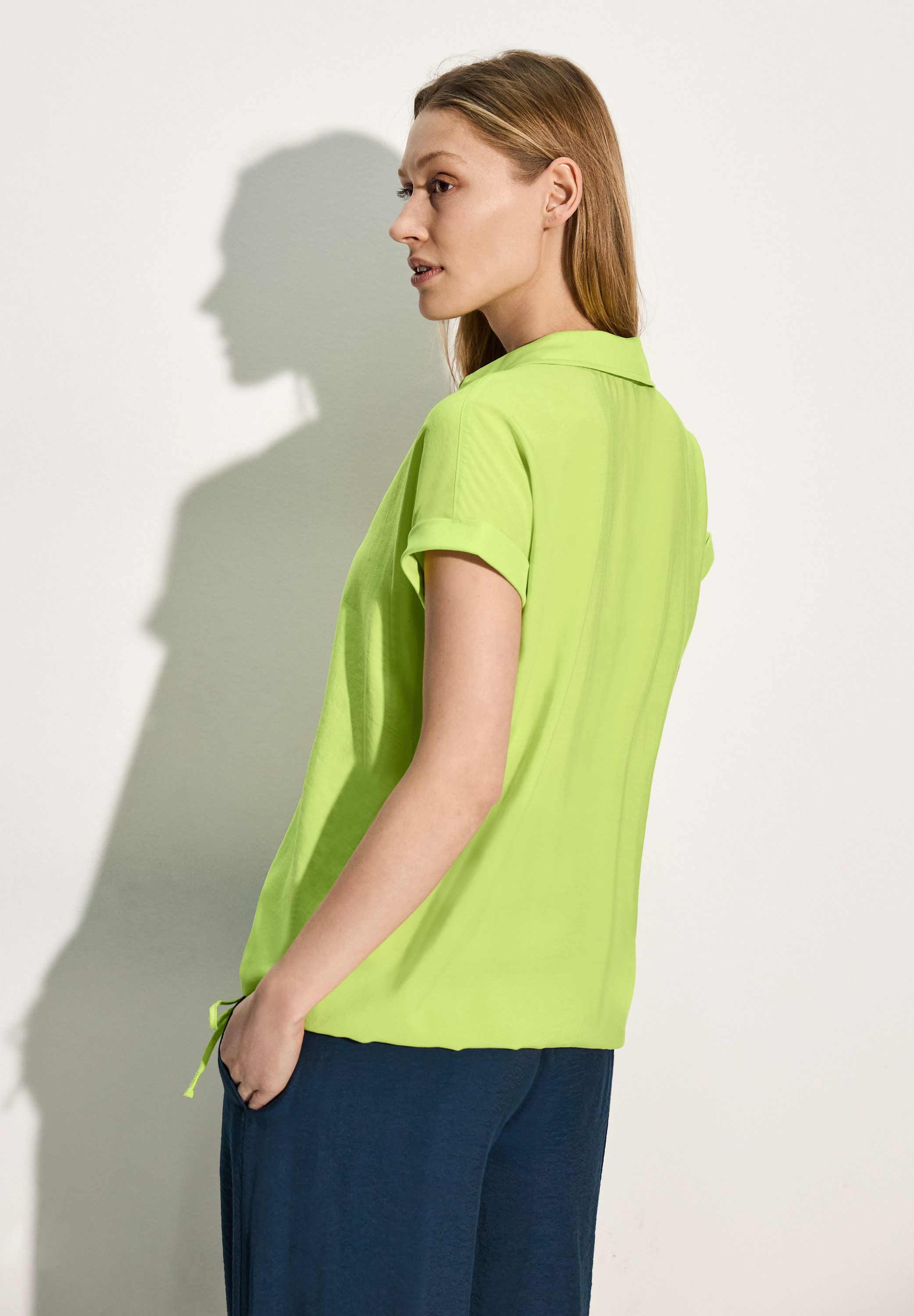 Cecil Blouse met korte mouwen met knoopsluiting