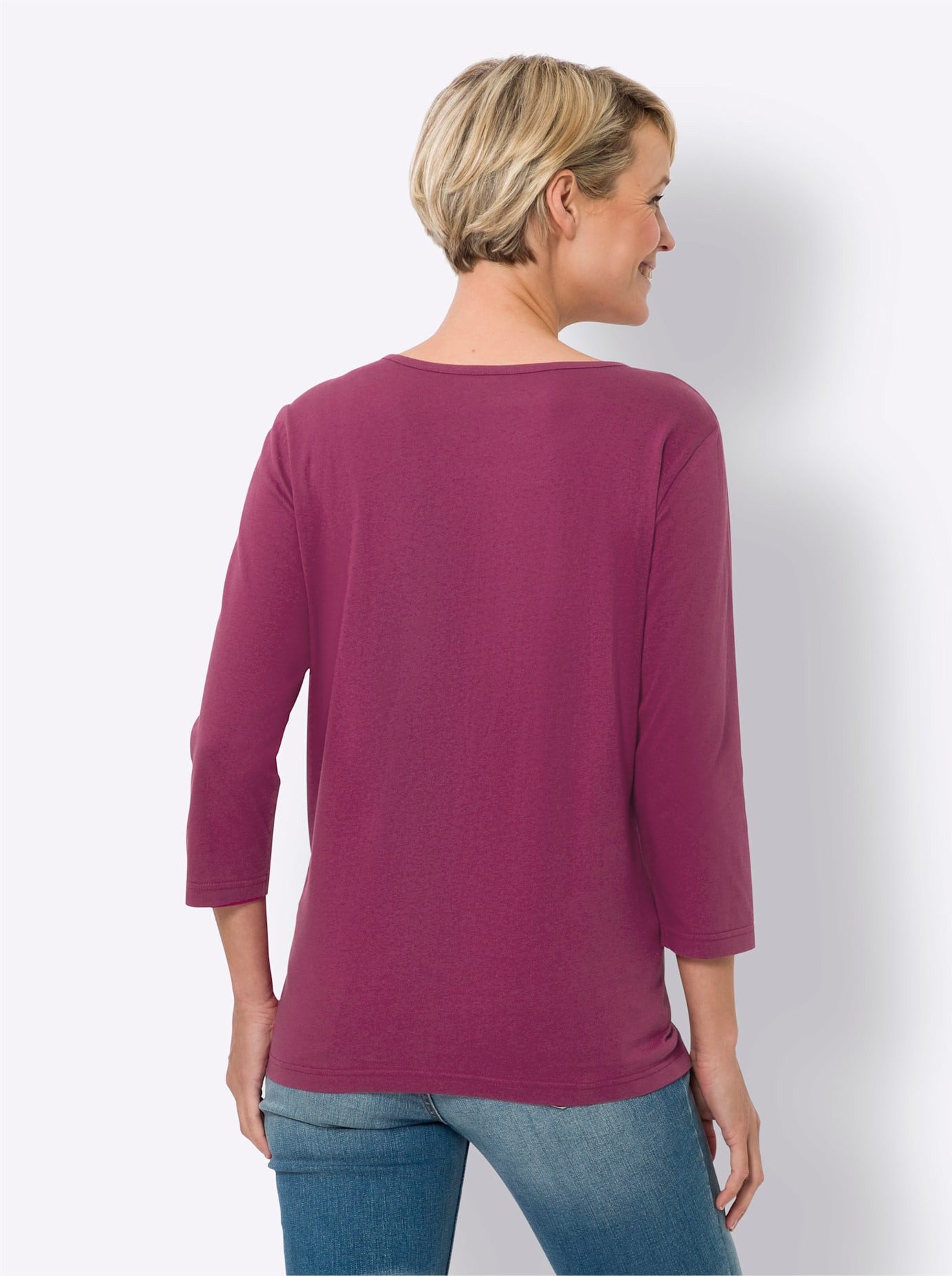 Classic Basics Shirt met 3 4 mouwen Set van 2 shirts (2-delig)