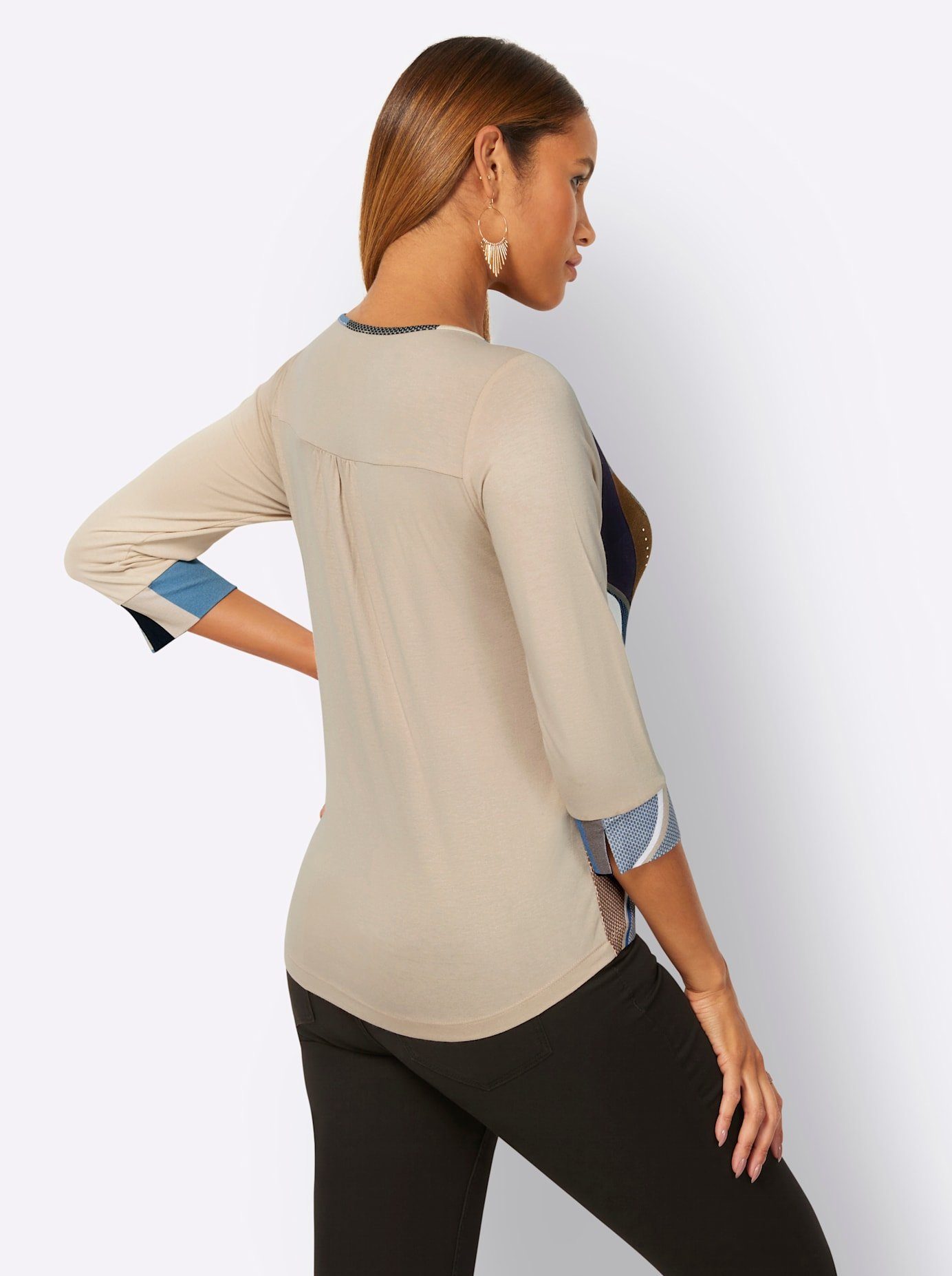 Creation L Shirt met 3/4-mouwen Shirt (1-delig)