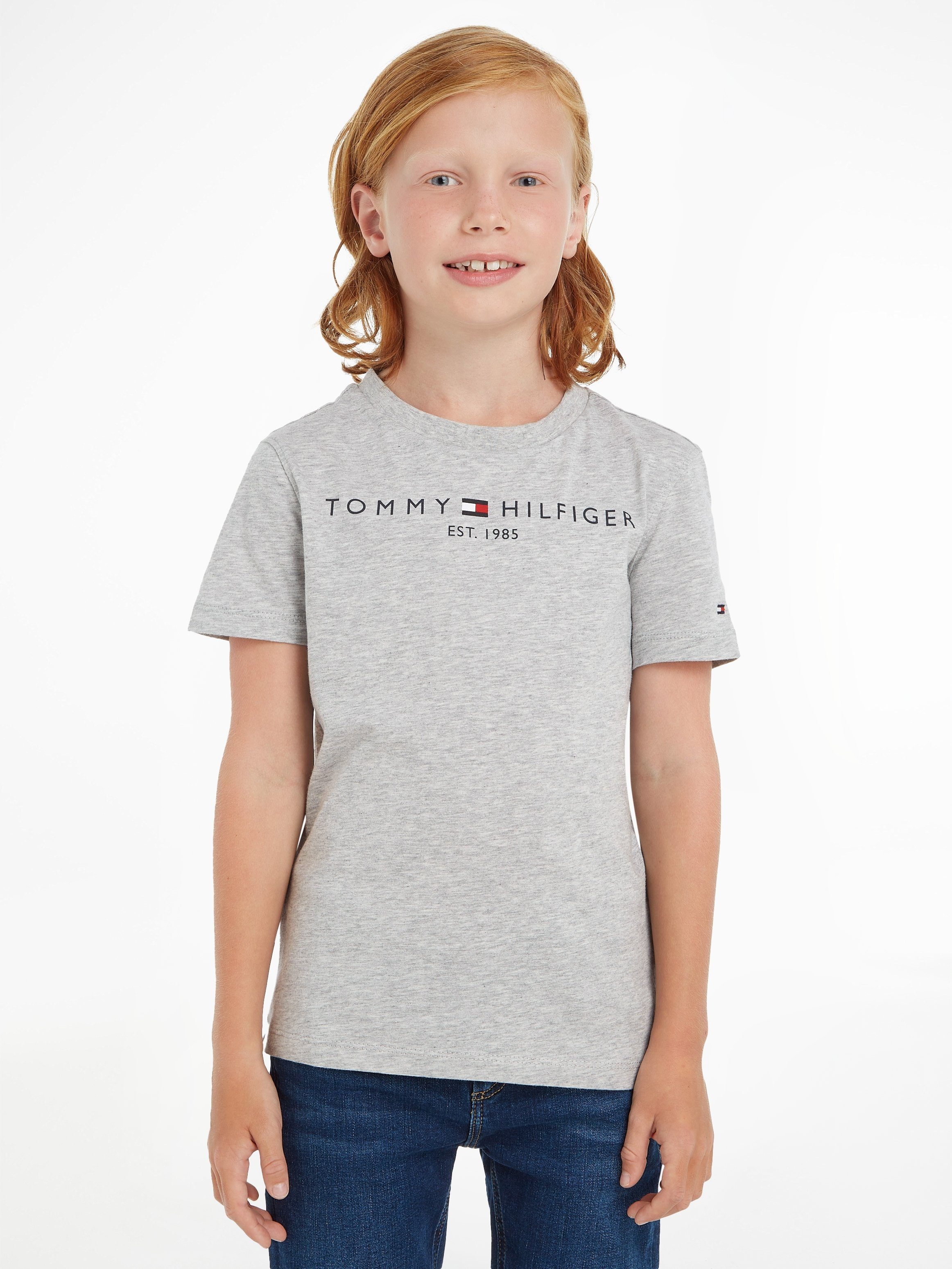 Tommy Hilfiger T-shirt ESSENTIAL TEE Kinderen Kids Junior MiniMe, voor jongens en meisjes