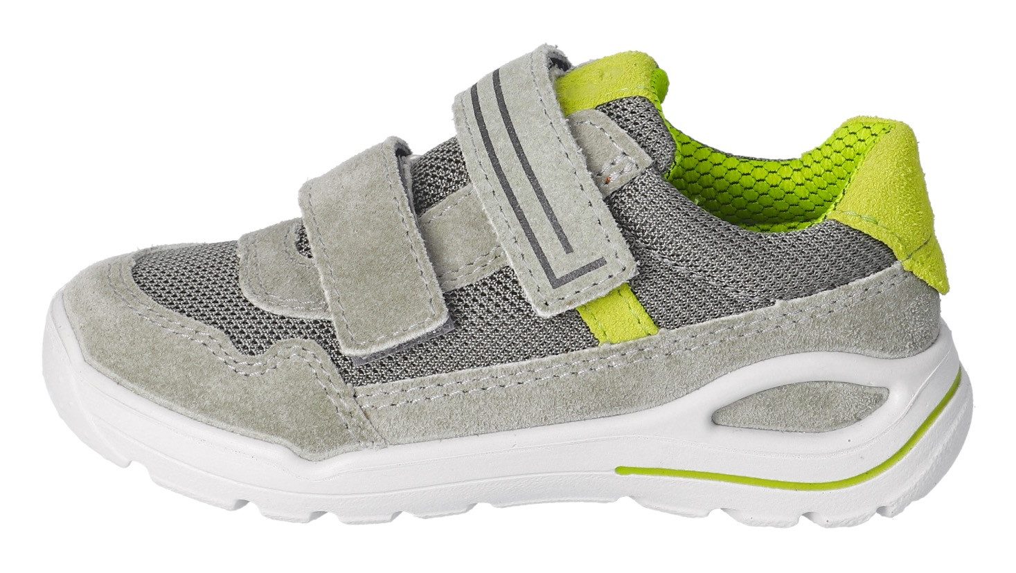 Ricosta Sneakers RIDER DAME: Midden , vrijetijdsschoen met klittenbandsluiting, maat sjabloon te downloaden