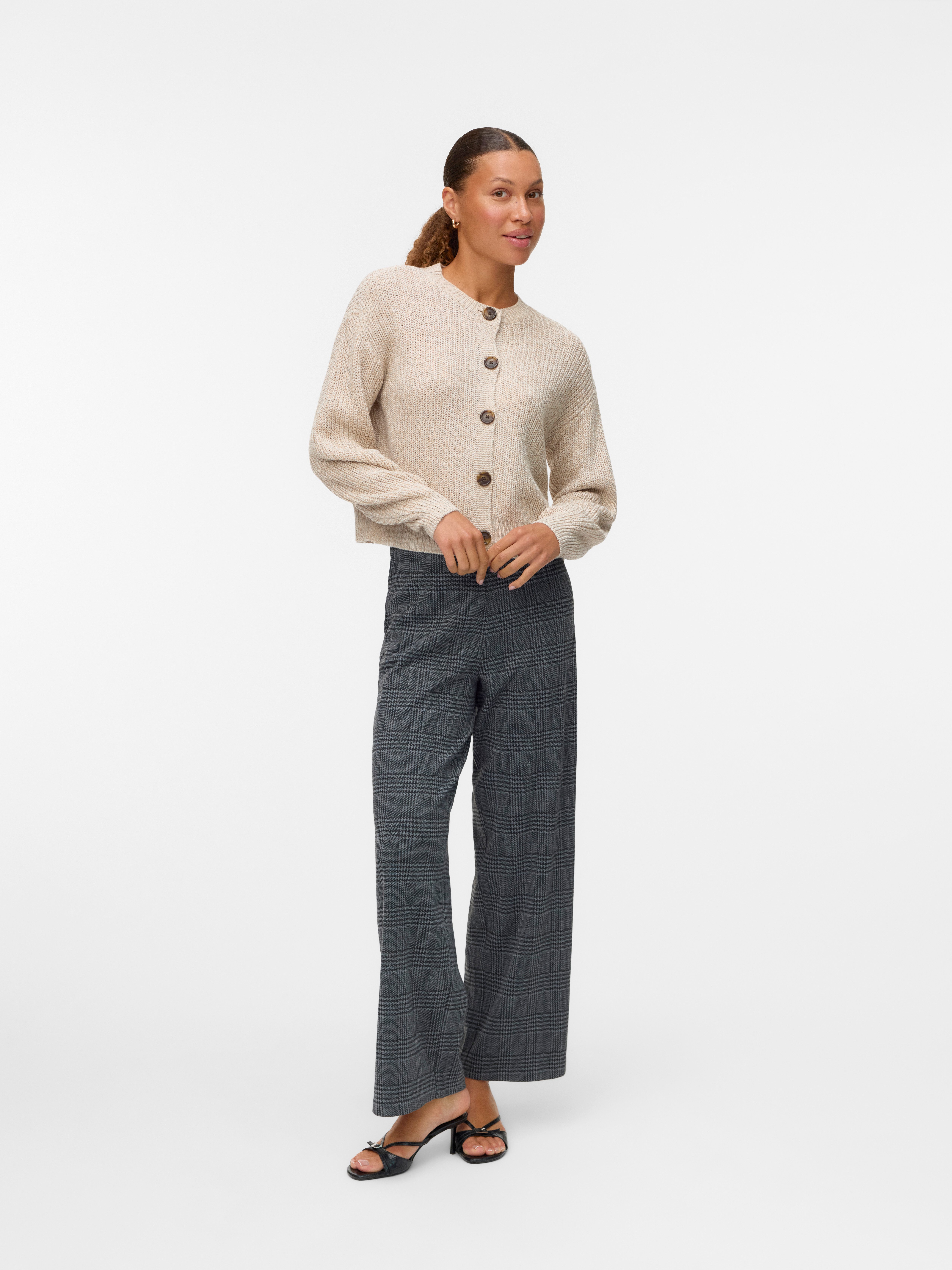 Vero Moda Vest VMLEA LS O-NECK CARDIGAN NOOS