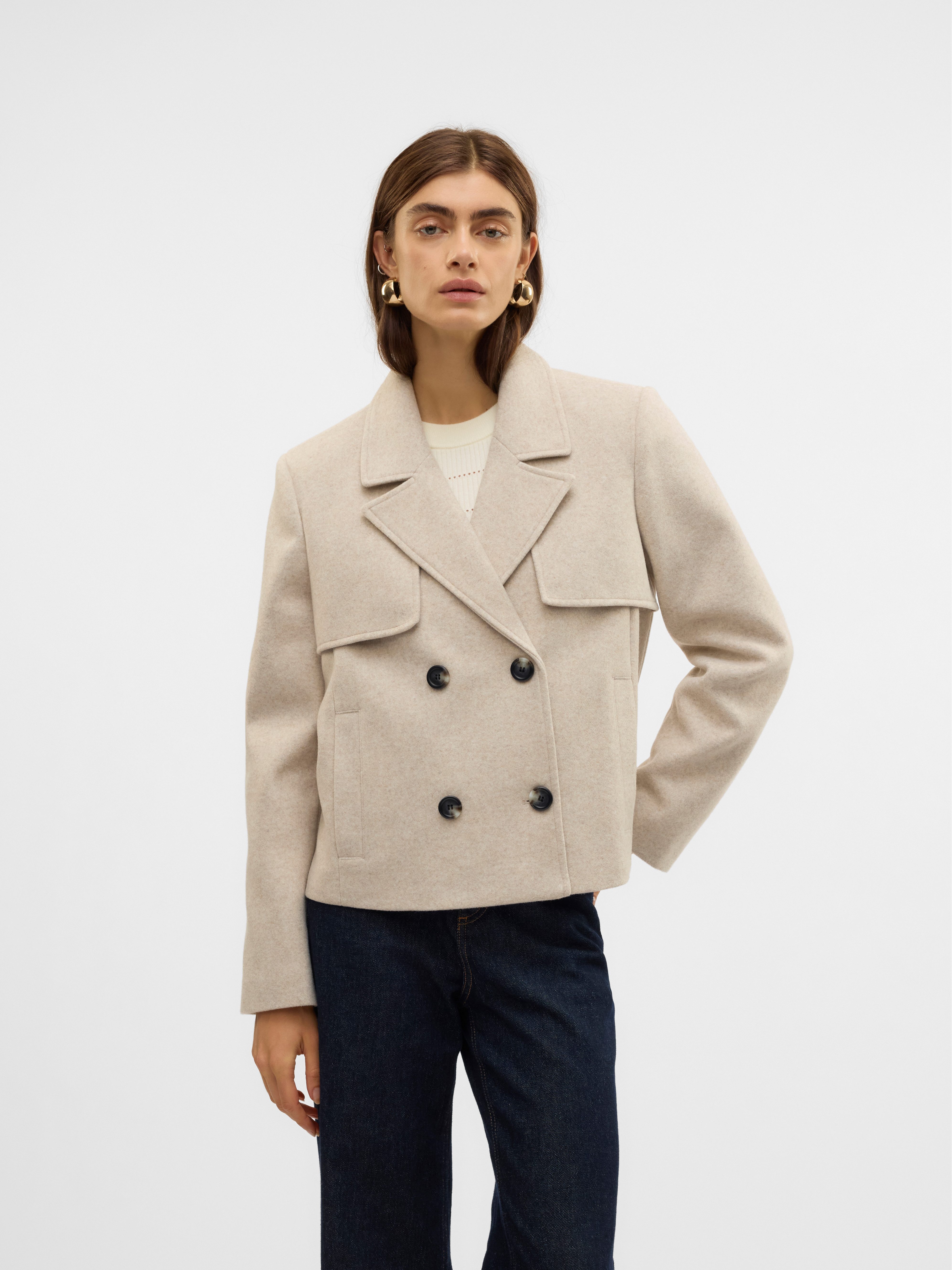 Vero Moda Kort jack VMFORTUNESHEILA SHORT JACKET GA BOO
