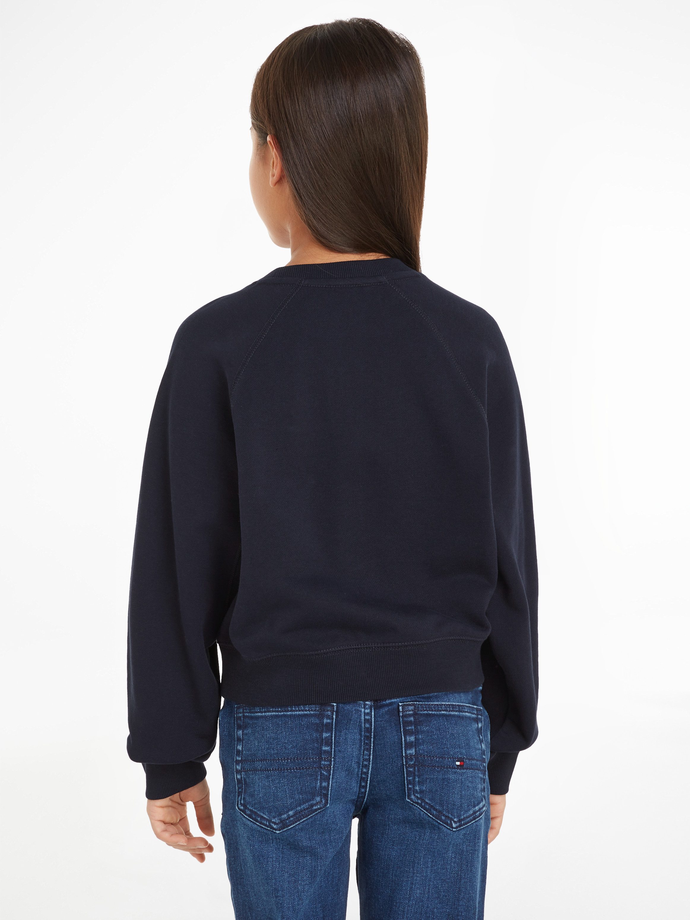 Tommy Hilfiger Sweatshirt VARSITY EMBROIDERED CREWNECK Kinderen tot 16 jaar met logostiksel
