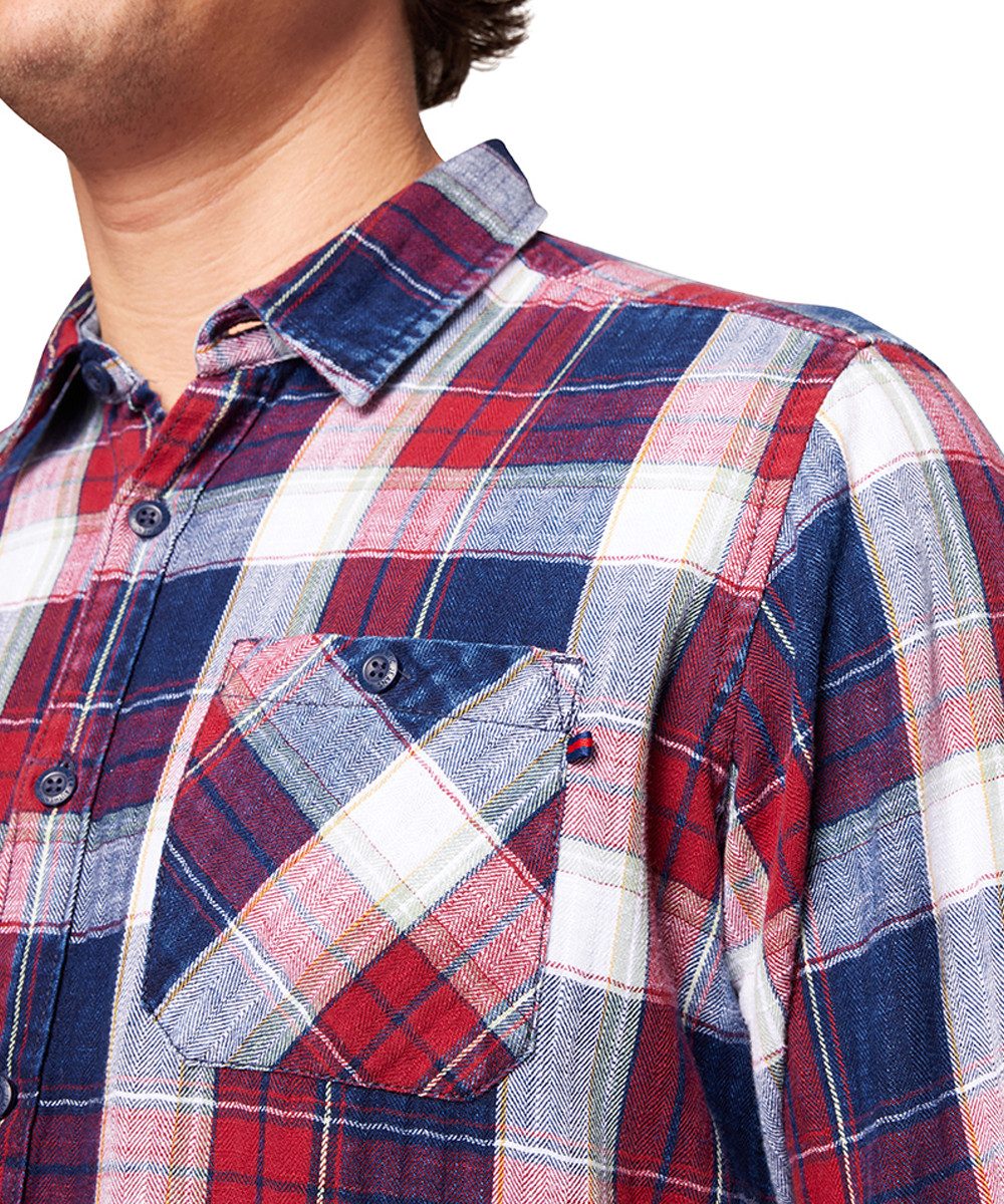 Pioneer Authentic Jeans Overhemd met lange mouwen met geruit patroon