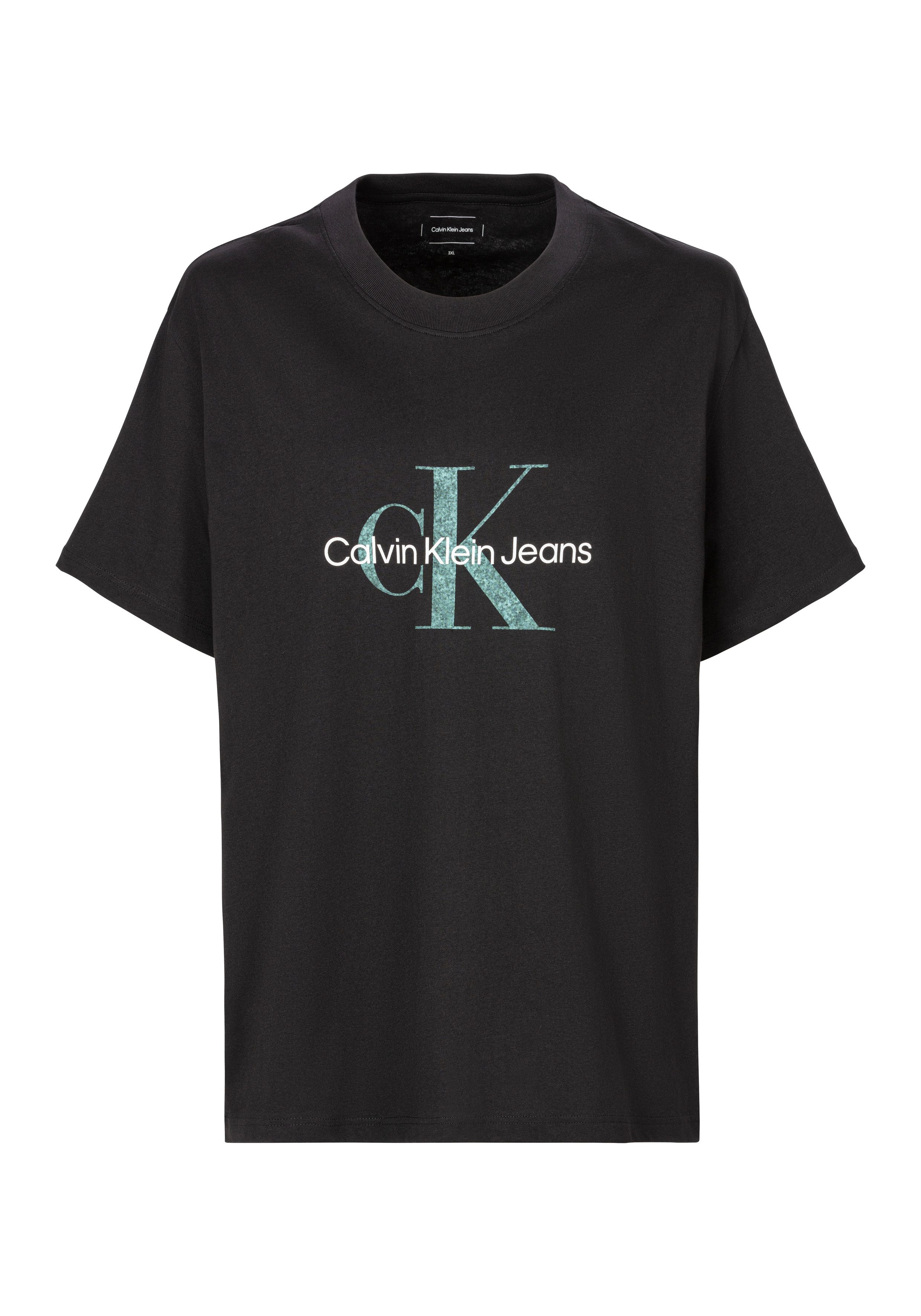 Calvin Klein Jeans Plus T-shirt Plus Textured Monologo Tee