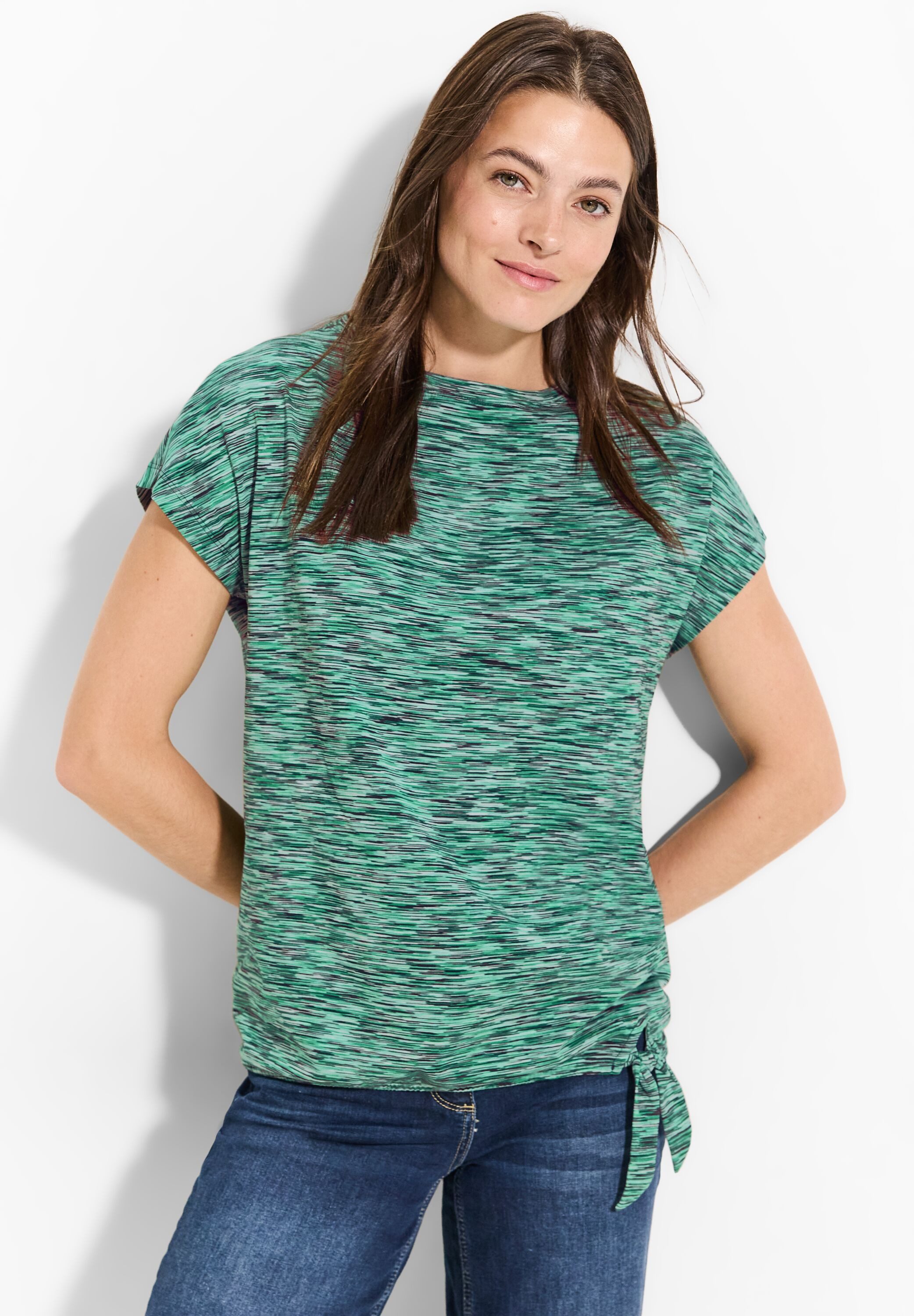 Cecil T-shirt met knoop