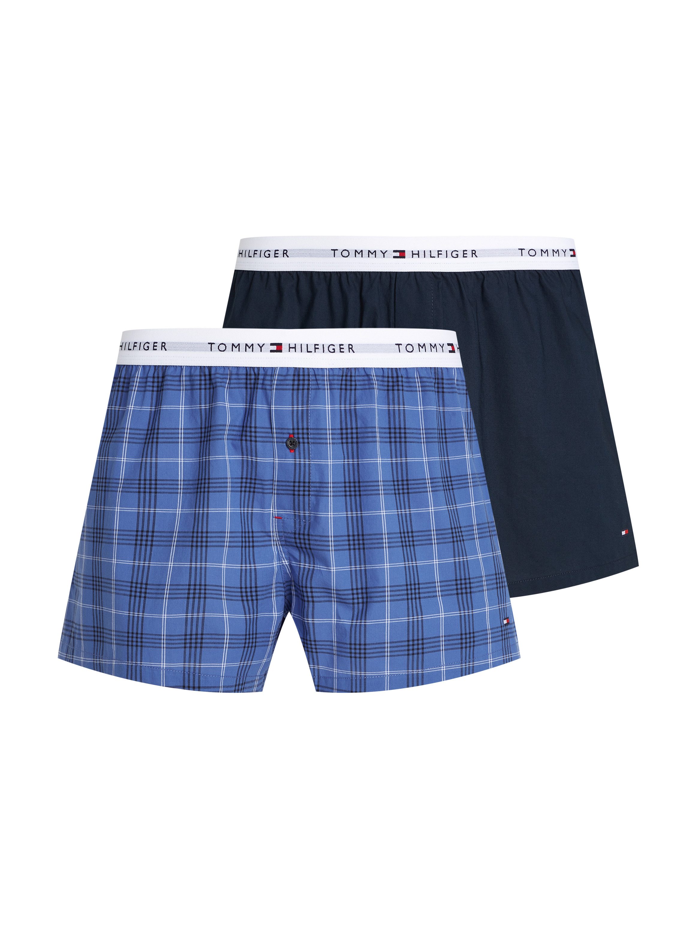 Tommy Hilfiger Underwear Geweven boxershort 2P WOVEN BOXER (set, 2 stuks, 2 stuks)