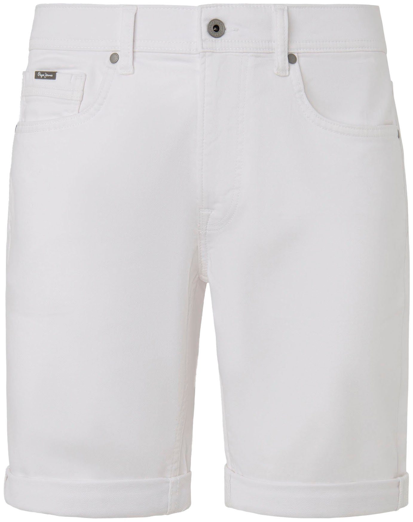 Pepe Jeans short met omgeslagen boord