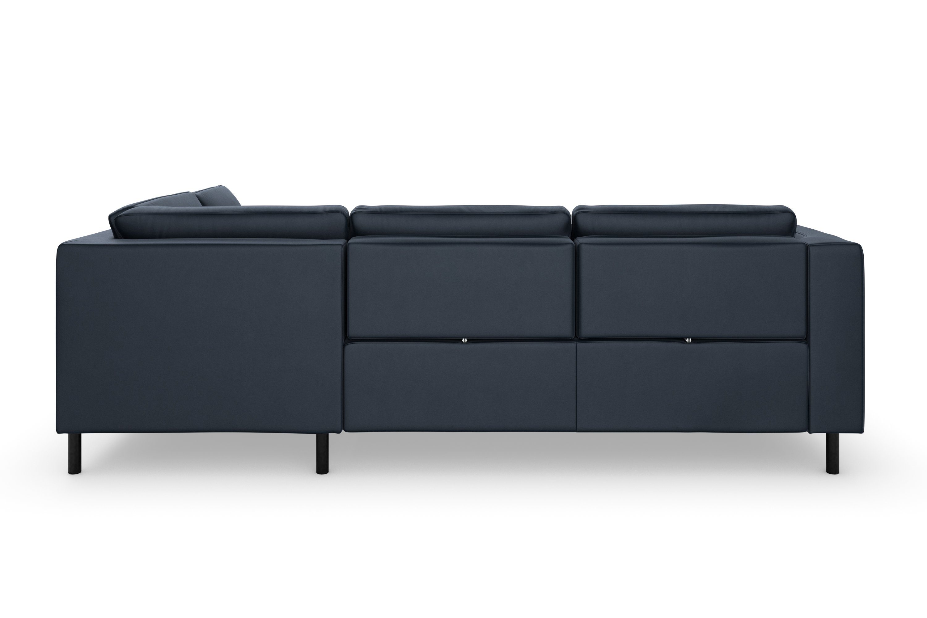 sit&more Hoekbank Olsen L-vorm inclusief zitdiepteverstelling, naar keuze met slaapfunctie, 15 cm hoog
