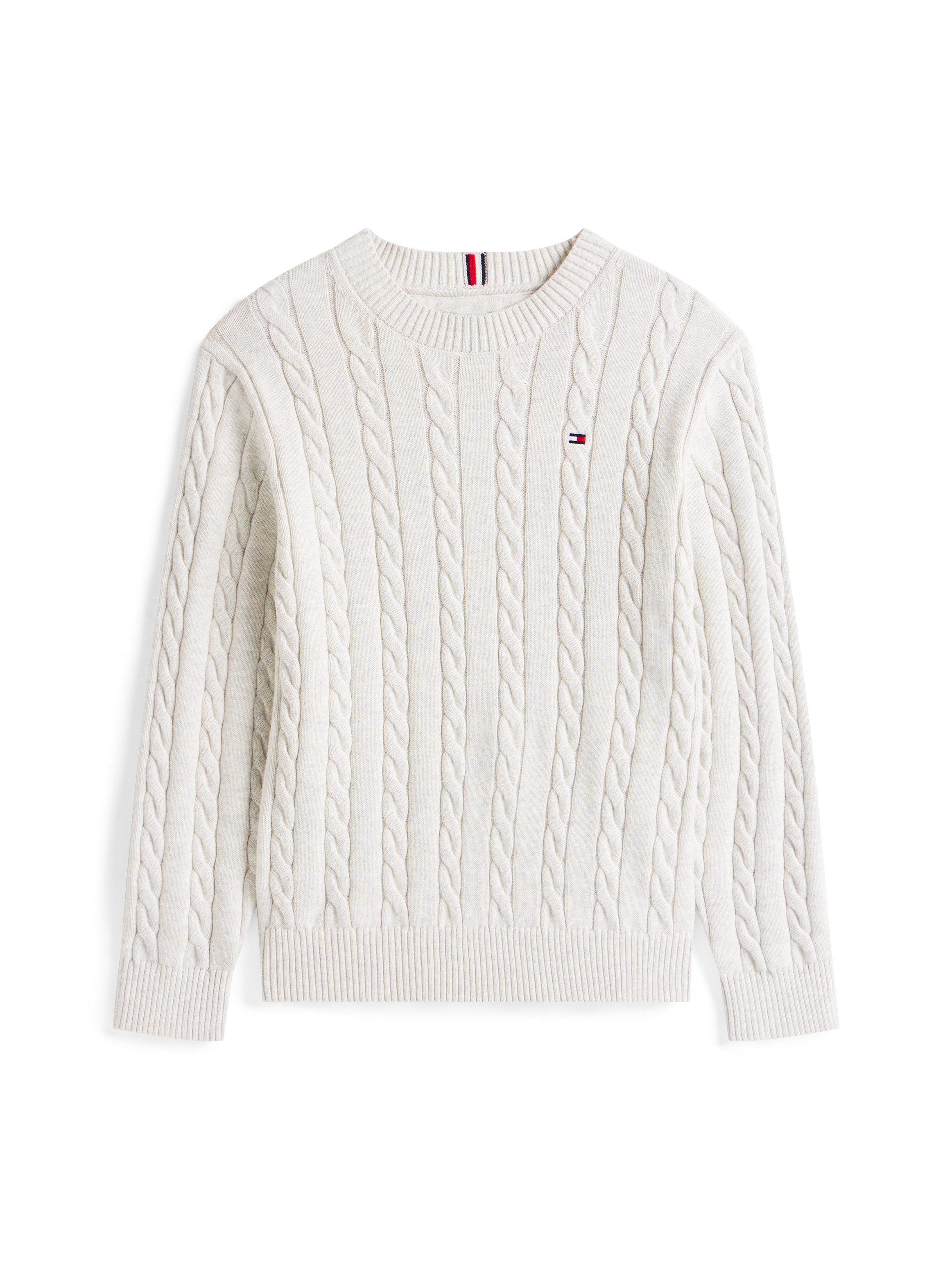 Tommy Hilfiger Gebreide trui COTTON CABLE SWEATER