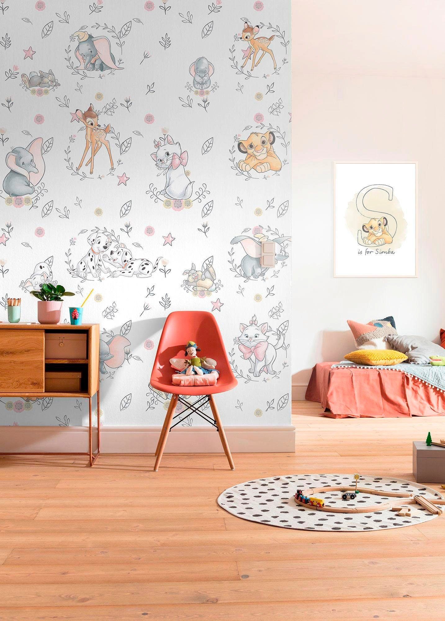 Komar Vliesbehang Digitale print vlies - Best of Friends - Afmeting 200 x 280 cm