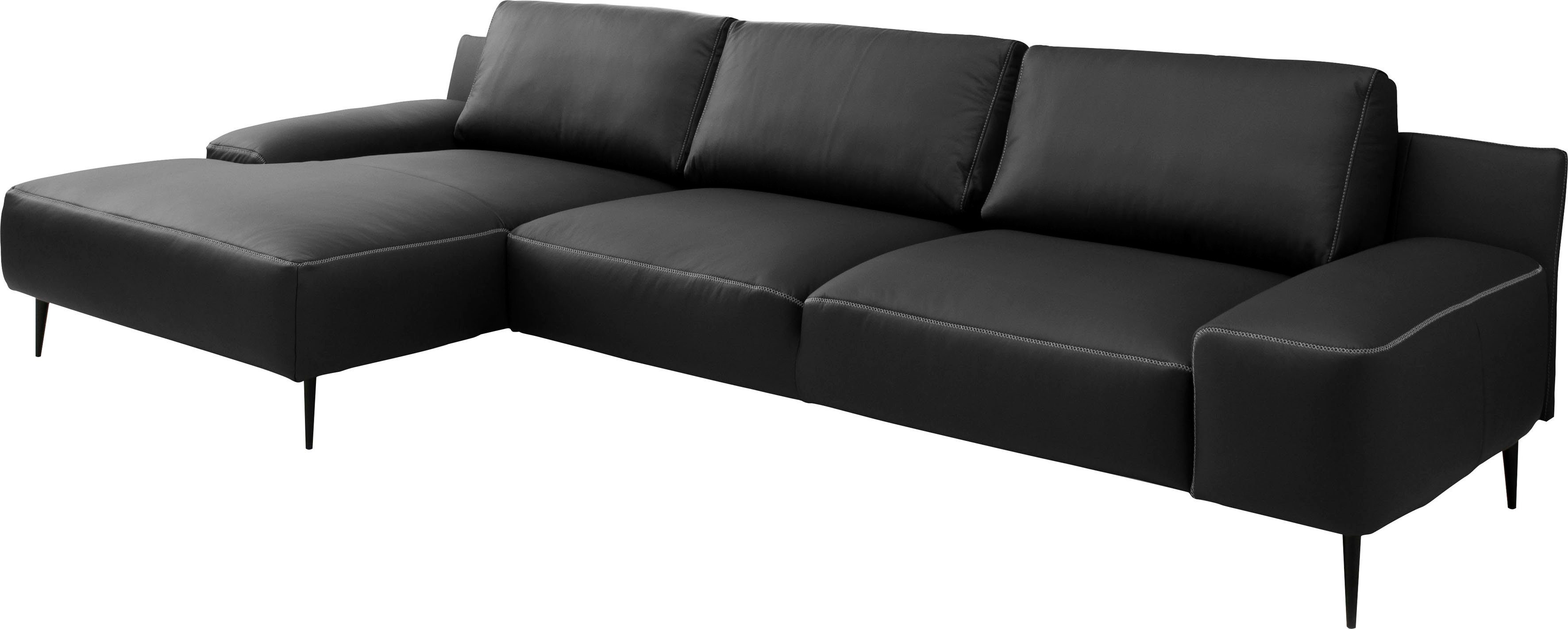 designwerk Hoekbank Forma L-vorm, tijdloos ontwerpsofa met actuele voet