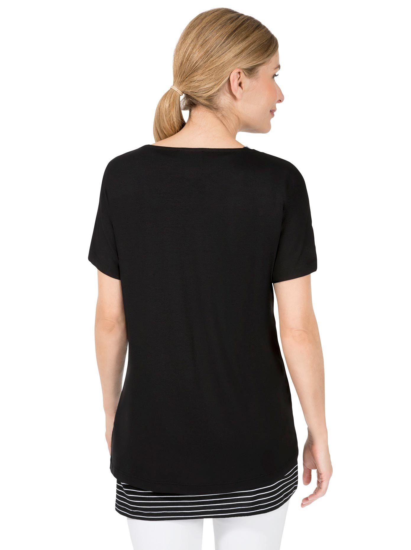 Casual Looks 2-in-1-shirt Shirt + top (1-delig)