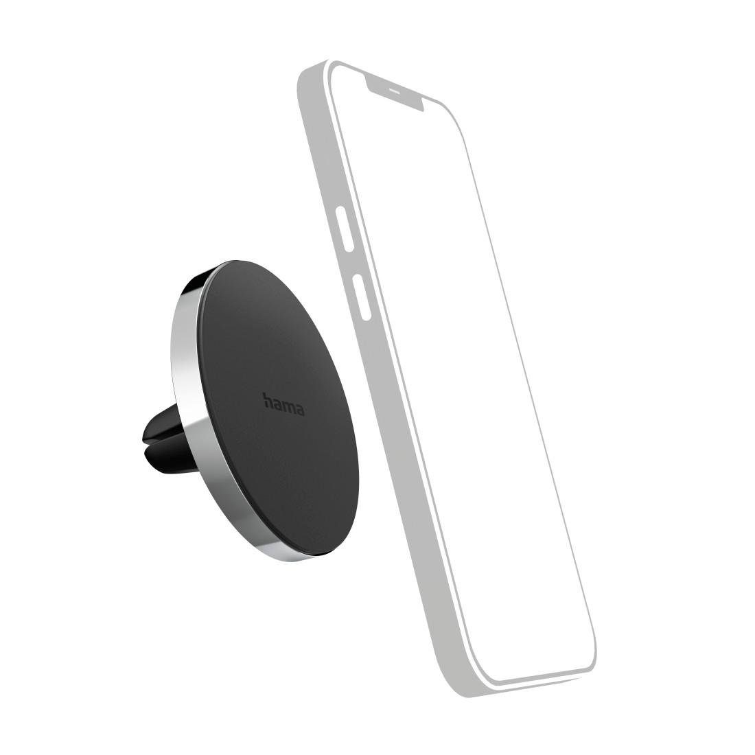 Hama Smartphone-houder Auto Handyhalterung "Magnet" für Lüftung, 360 Grad drehbar, universal