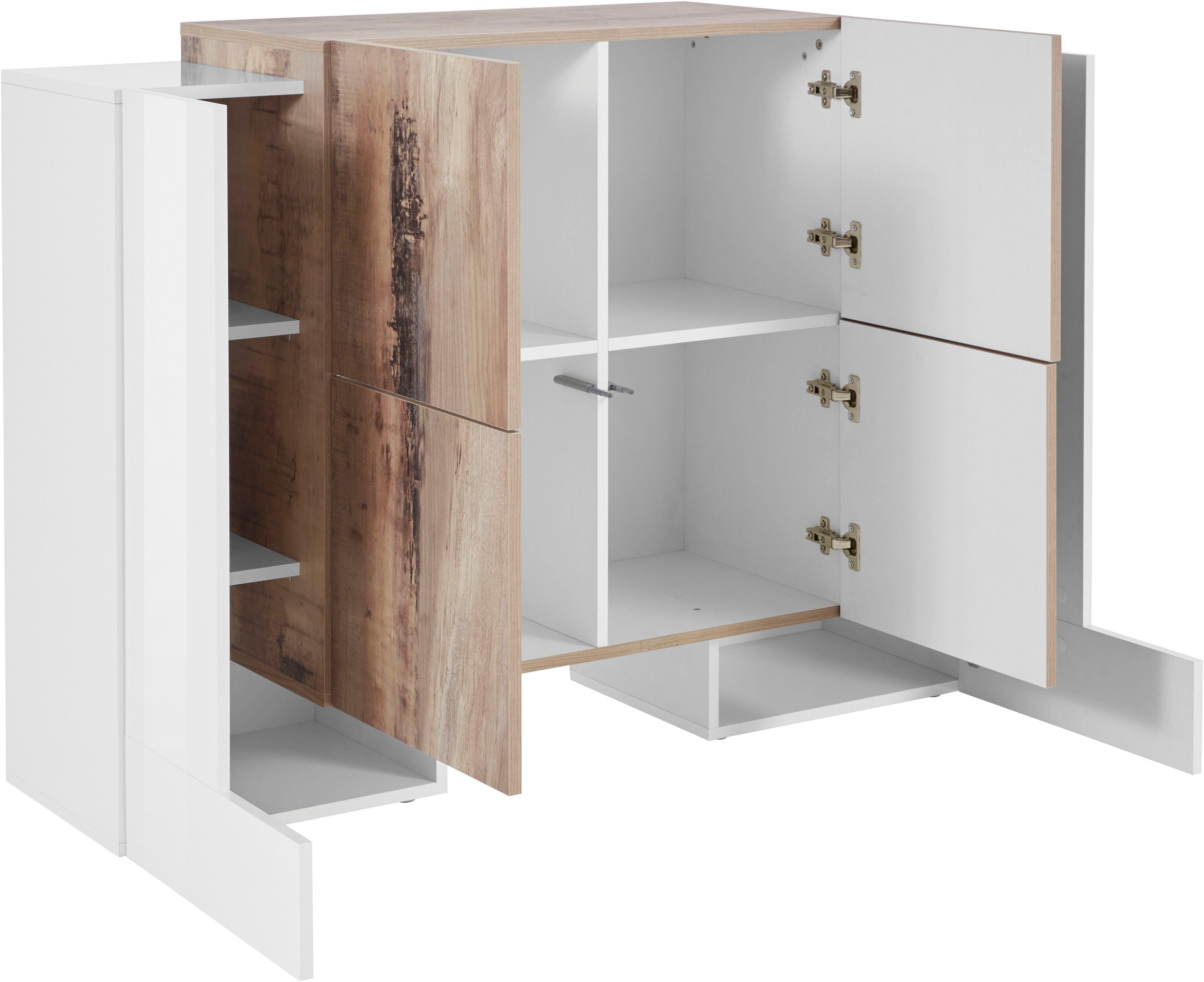 INOSIGN Dressoir Pillon Breedte 130 cm