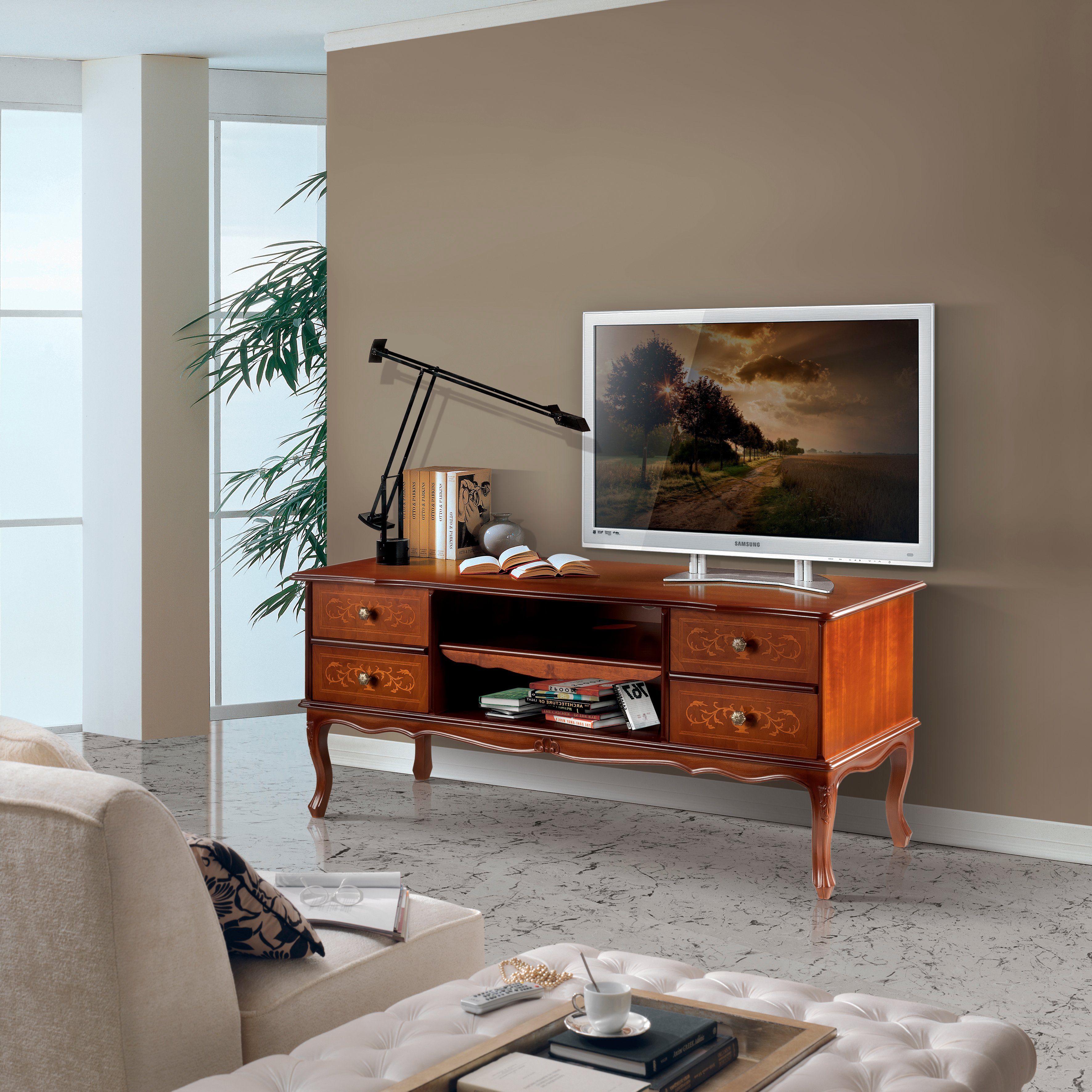 Home affaire Tv-meubel Limoen Breedte 123 cm