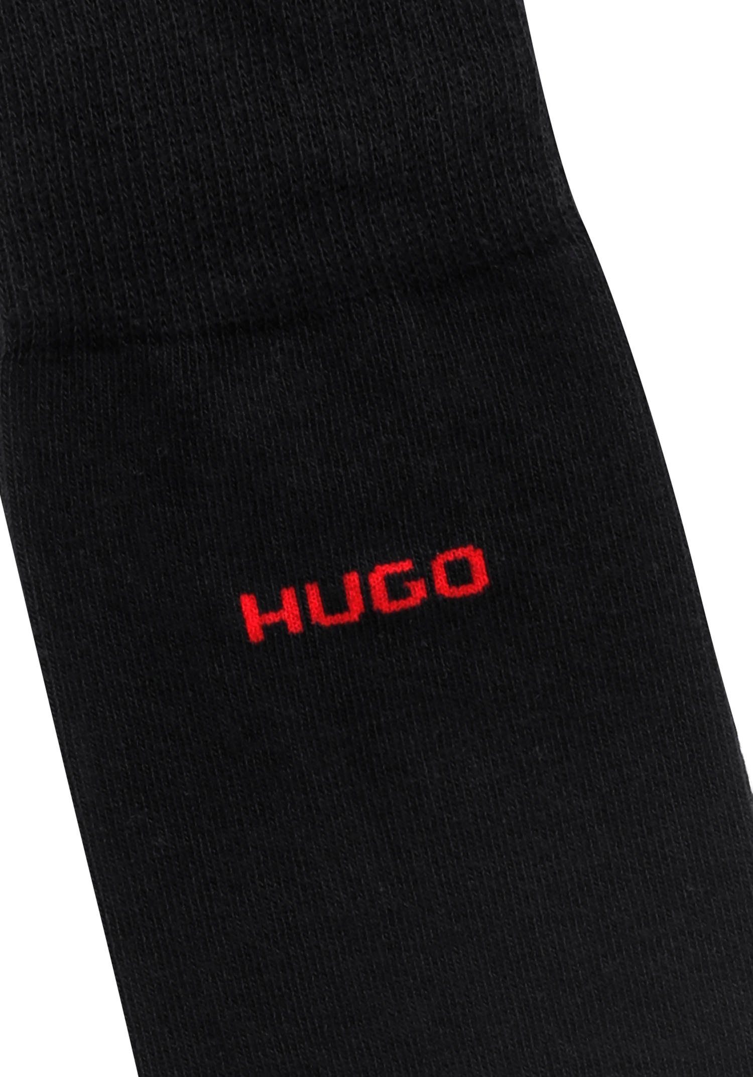 HUGO underwear Business-sokken 2P RS Uni CC met contrasterende hugo logo-opschrift (2 paar, Set van 2)