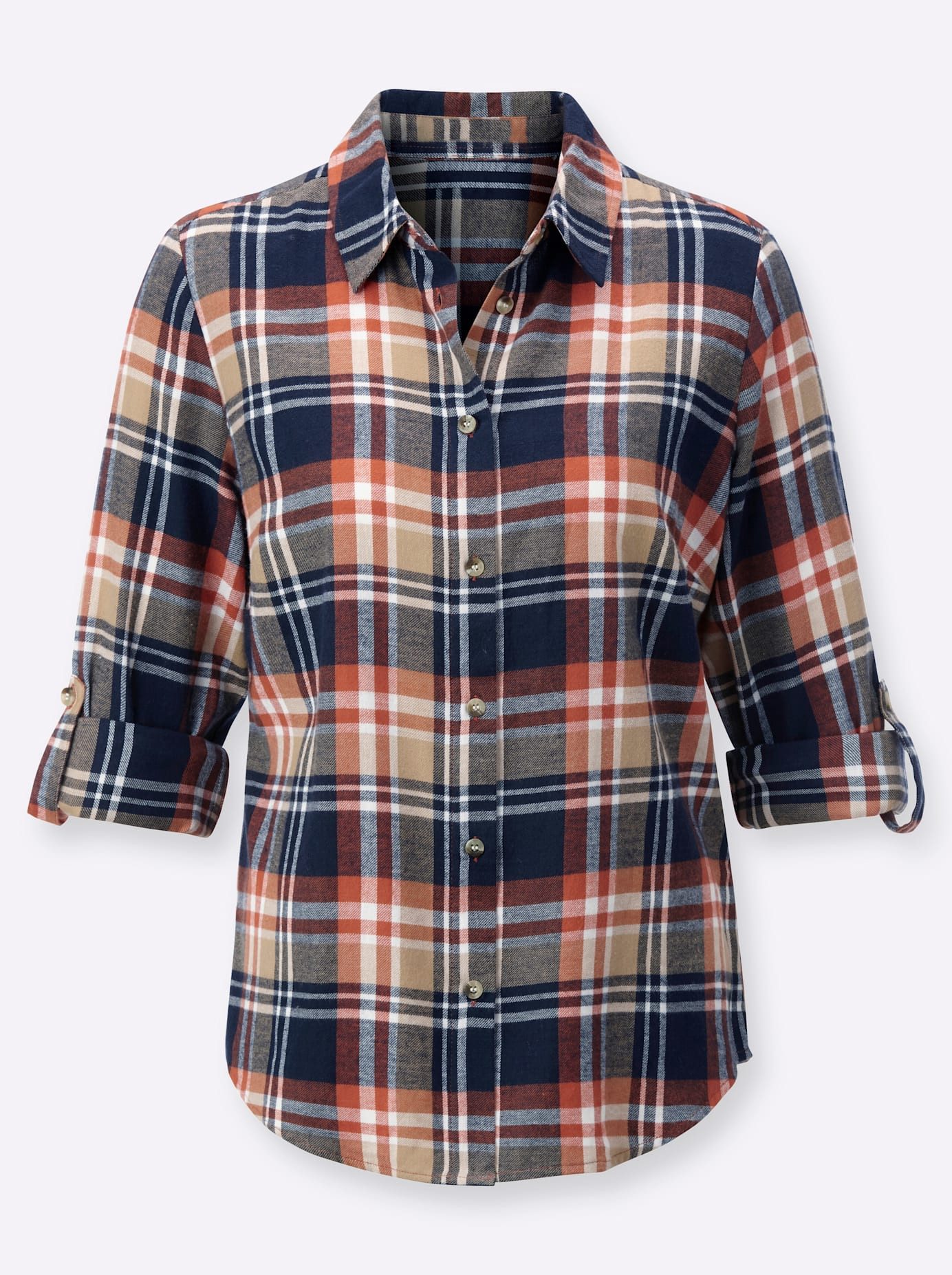 Casual Looks Flanellen blouse