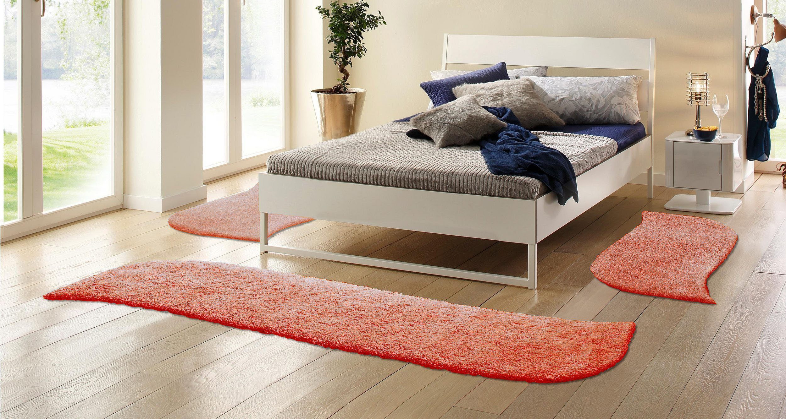 my home Set slaapkamerkleedjes met hoge pool Desner