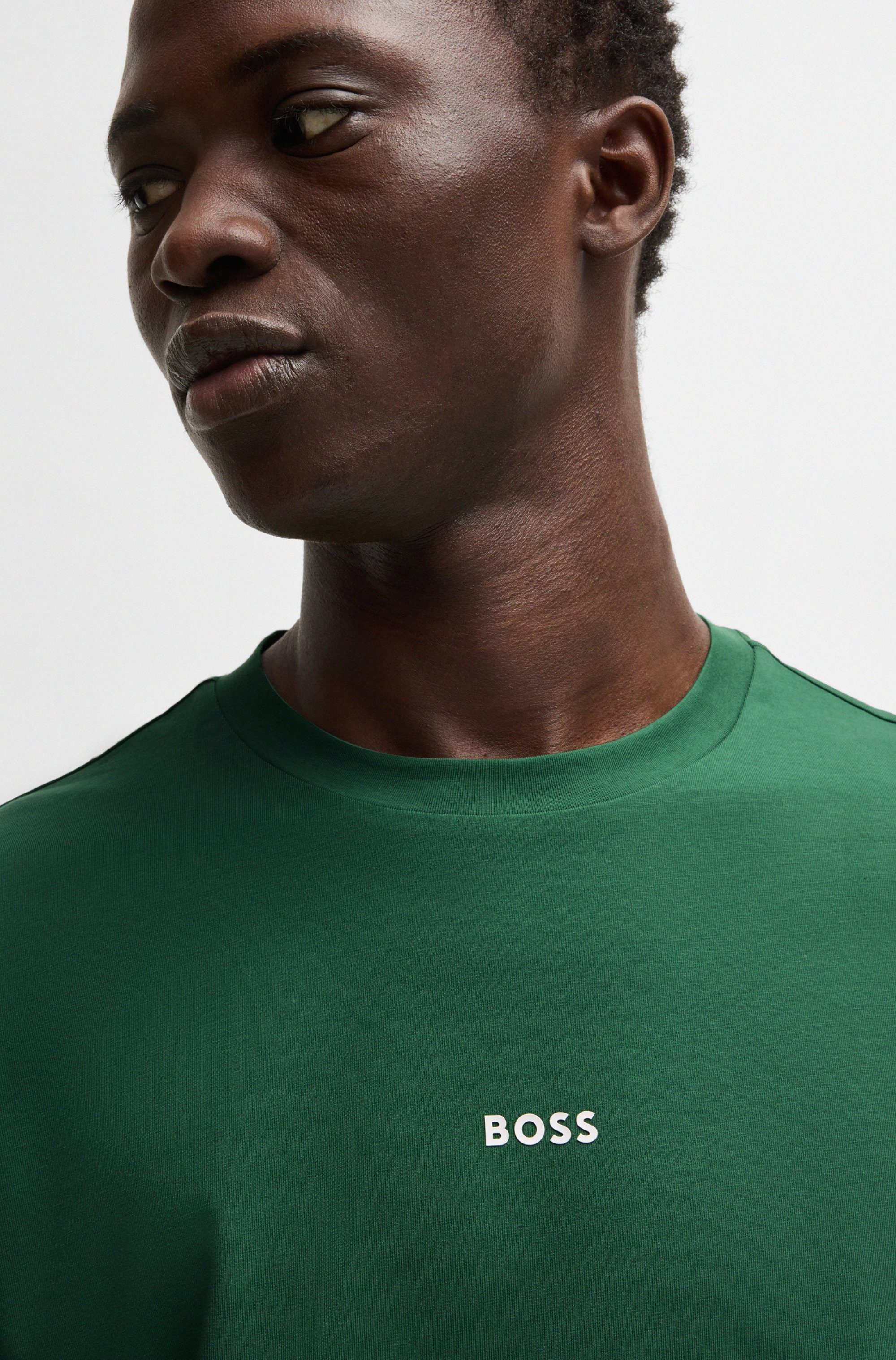 Boss Orange T-shirt TChup met een ronde hals