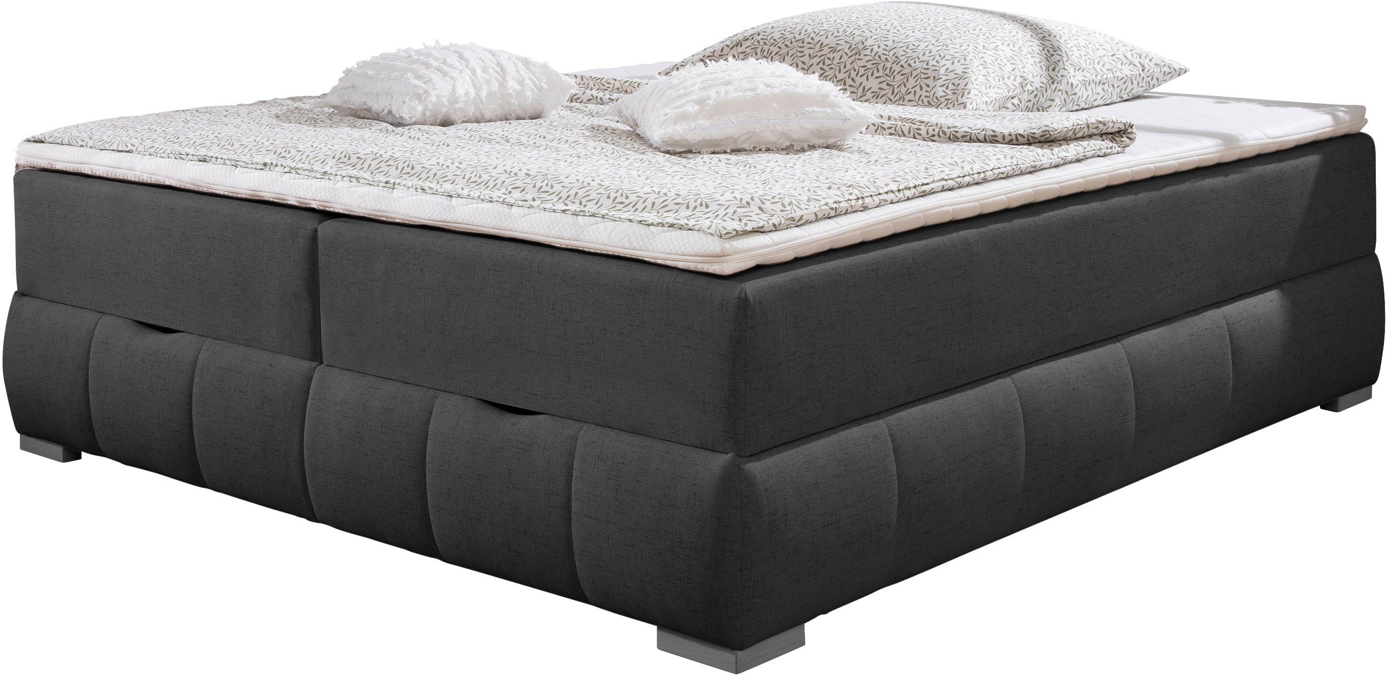 Guido Maria Kretschmer Home&Living Boxspring Wehma zonder hoofdbord, inclusief matrastopper en bedlade