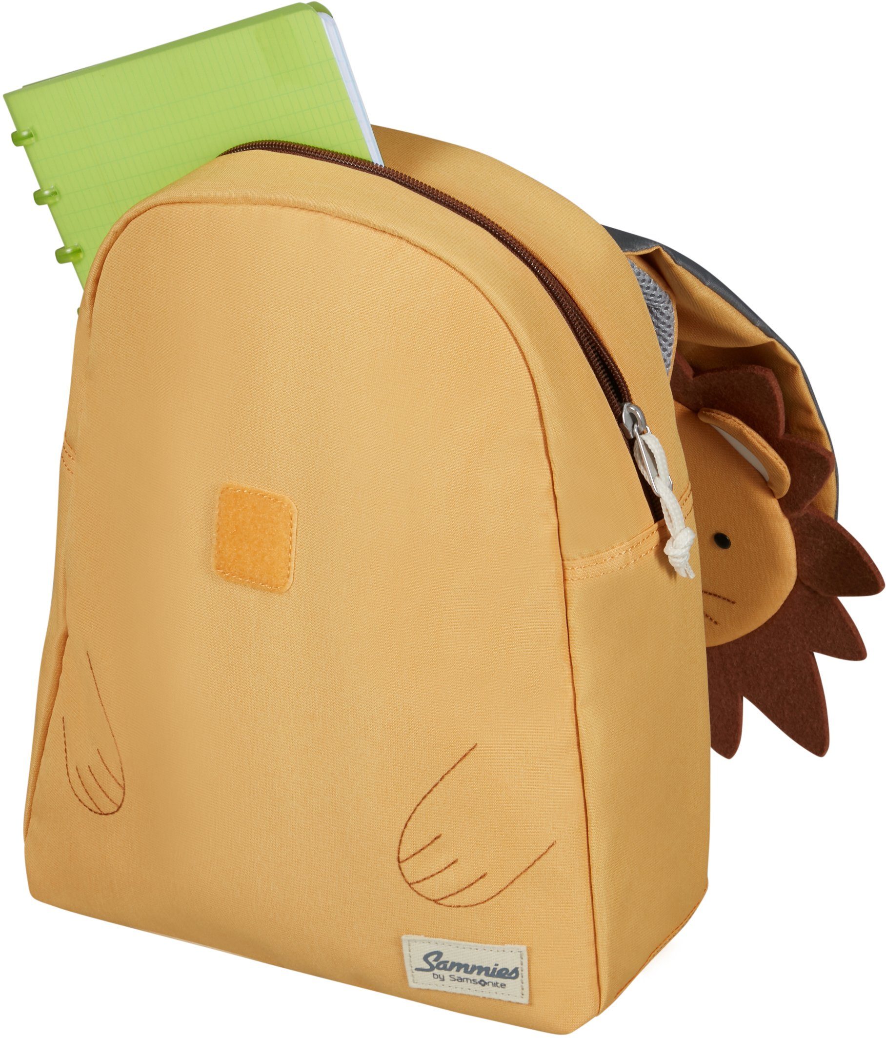 Samsonite Kinderrugzak Happy Sammies ECO, S+, Lion Lester Kindertuin rugzak, kinder vrijetijds rugzak, kinder-backpack