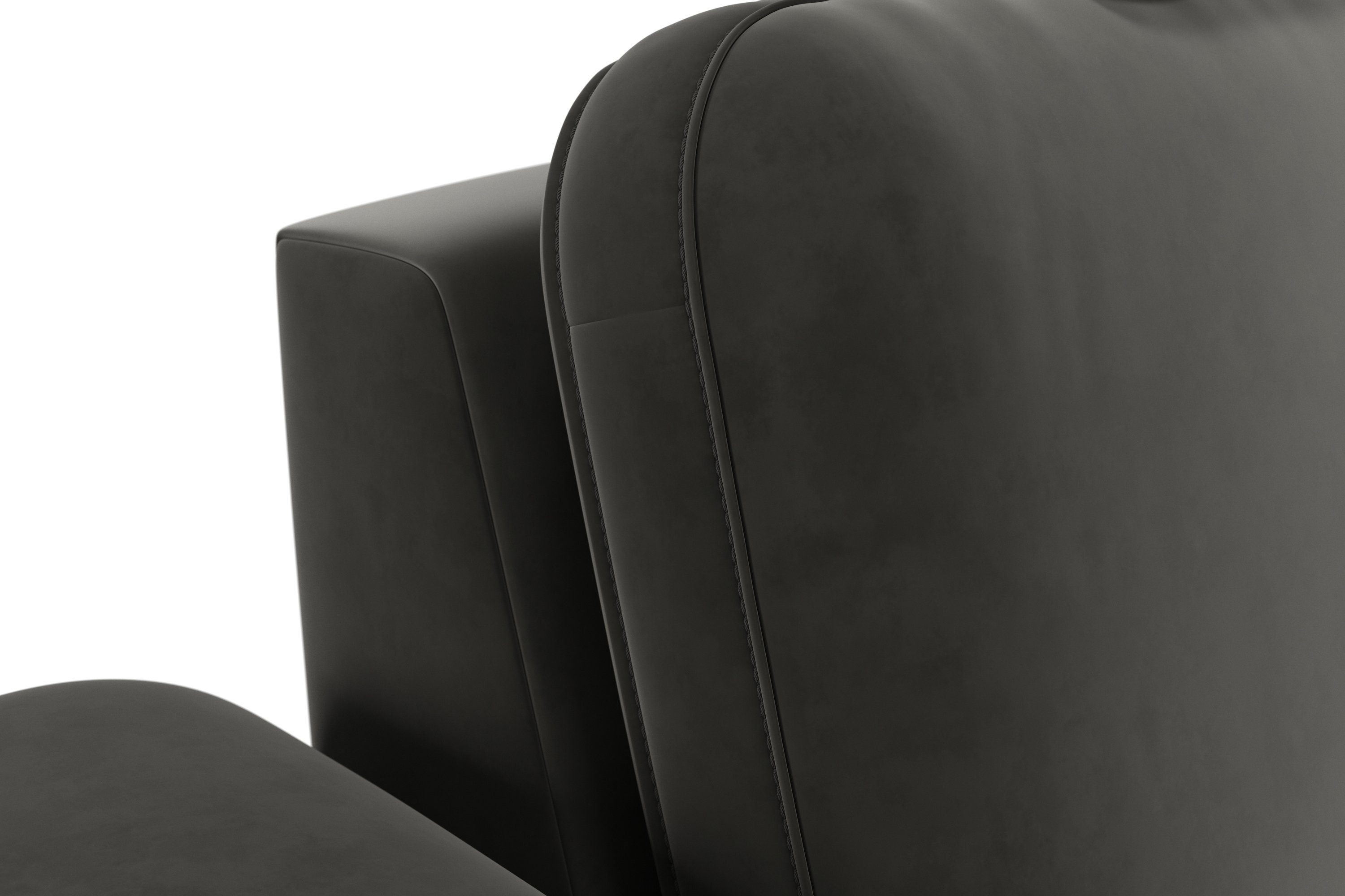 sit&more Zithoek Bendigo U-vorm inclusief zitdiepteverstelling, bodemvrijheid 12 cm, in 2 pootkleuren