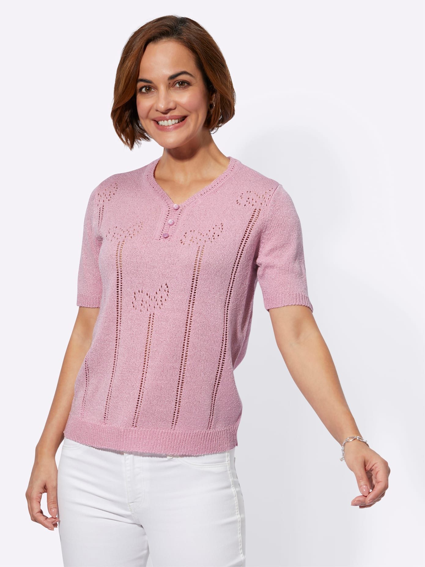 Classic Basics Trui met V-hals Trui