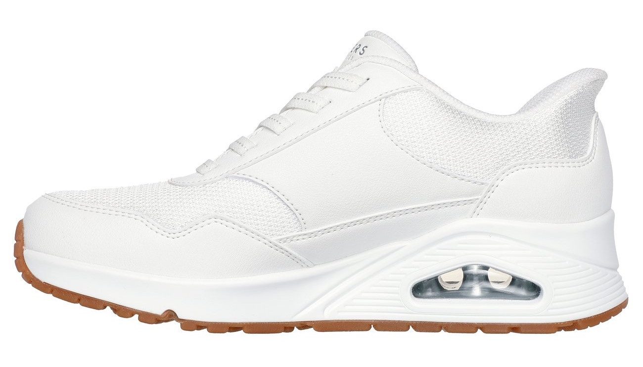 Skechers Slip-on sneakers UNO-SIMPLIFIED SLIP-IN , wedge sneaker, slipper met geïntegreerde slip-ins technologie