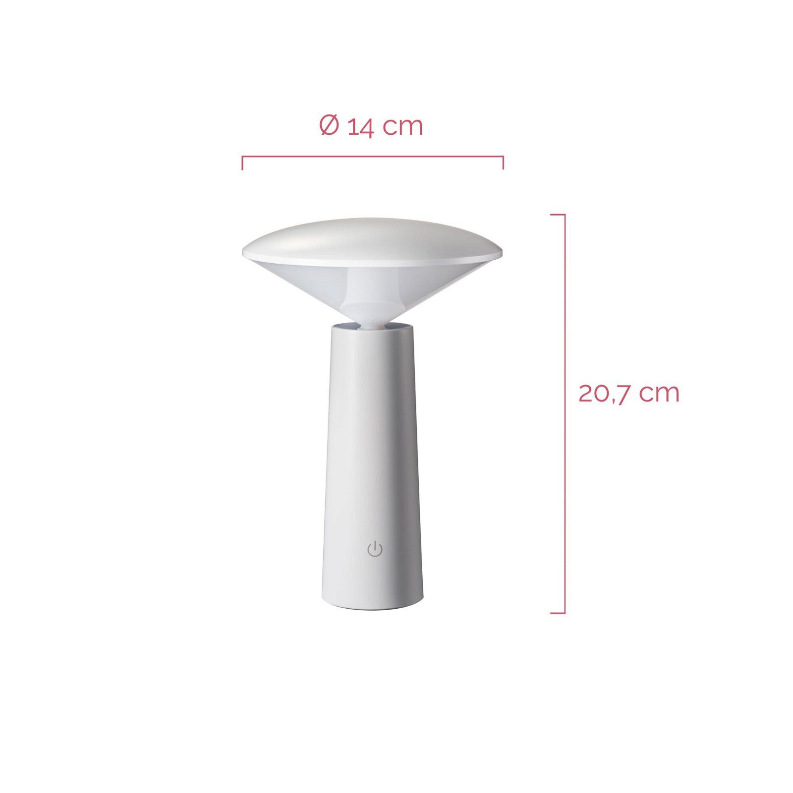 Pauleen Led-tafellamp Adorable Twinkle Mobile wit 3W 5V (1 stuk)