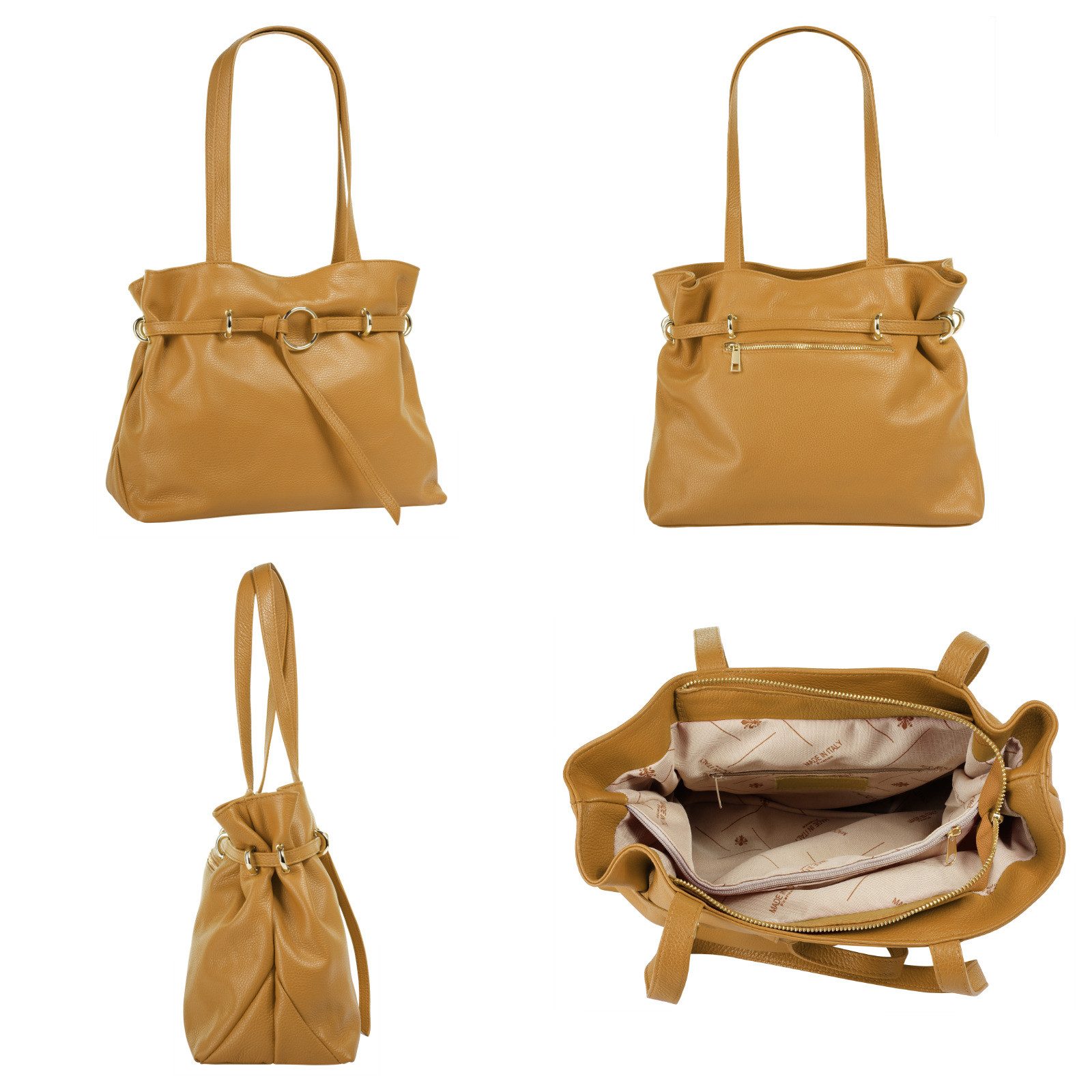 Samantha Look Tas echt leer, made in italy