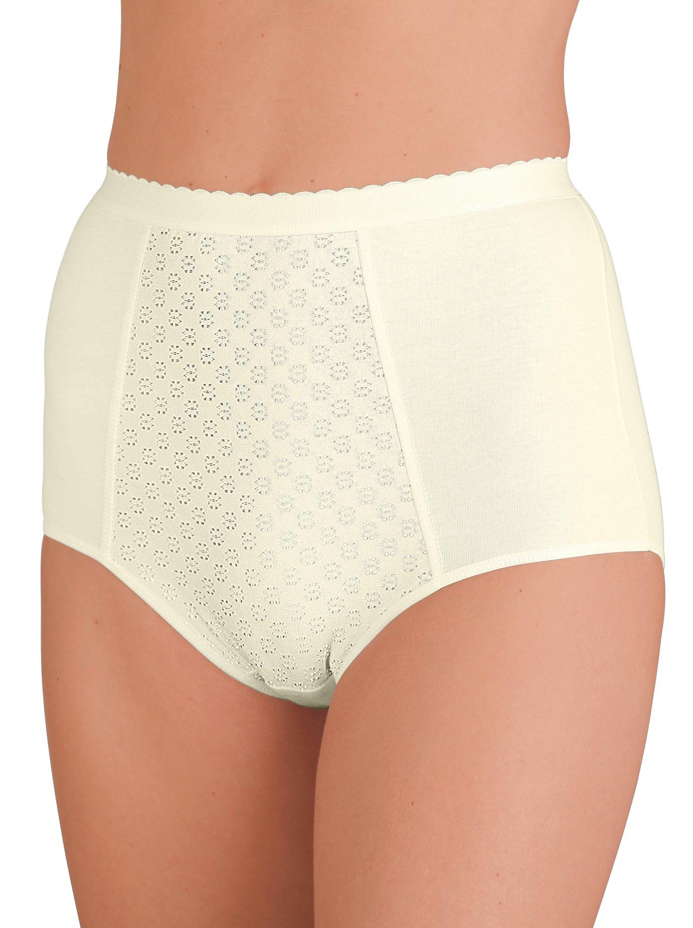wäschepur Modellerende slip (3 stuks) dames slips maat 36/38 beige
