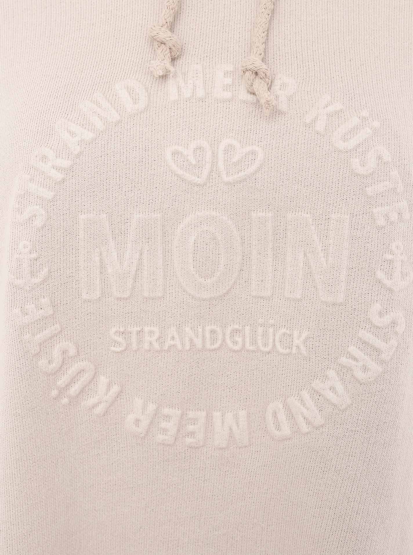 Zwillingsherz Hoodie Moin met capuchon en stempeldruk