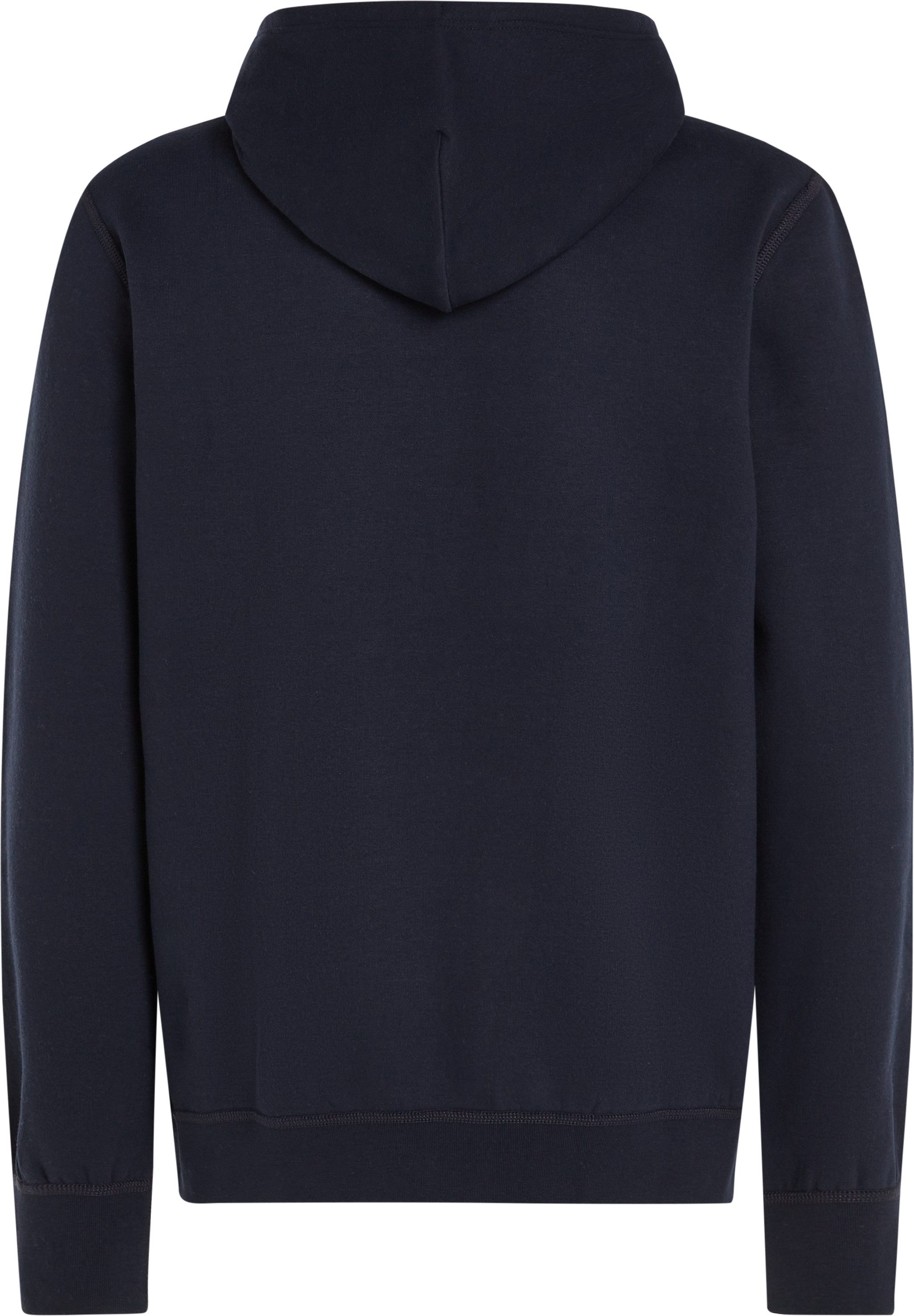 Tommy Hilfiger Sweatshirt BT-ESSENTIAL FLEECE HOODY-B in grote maten, logoborduring