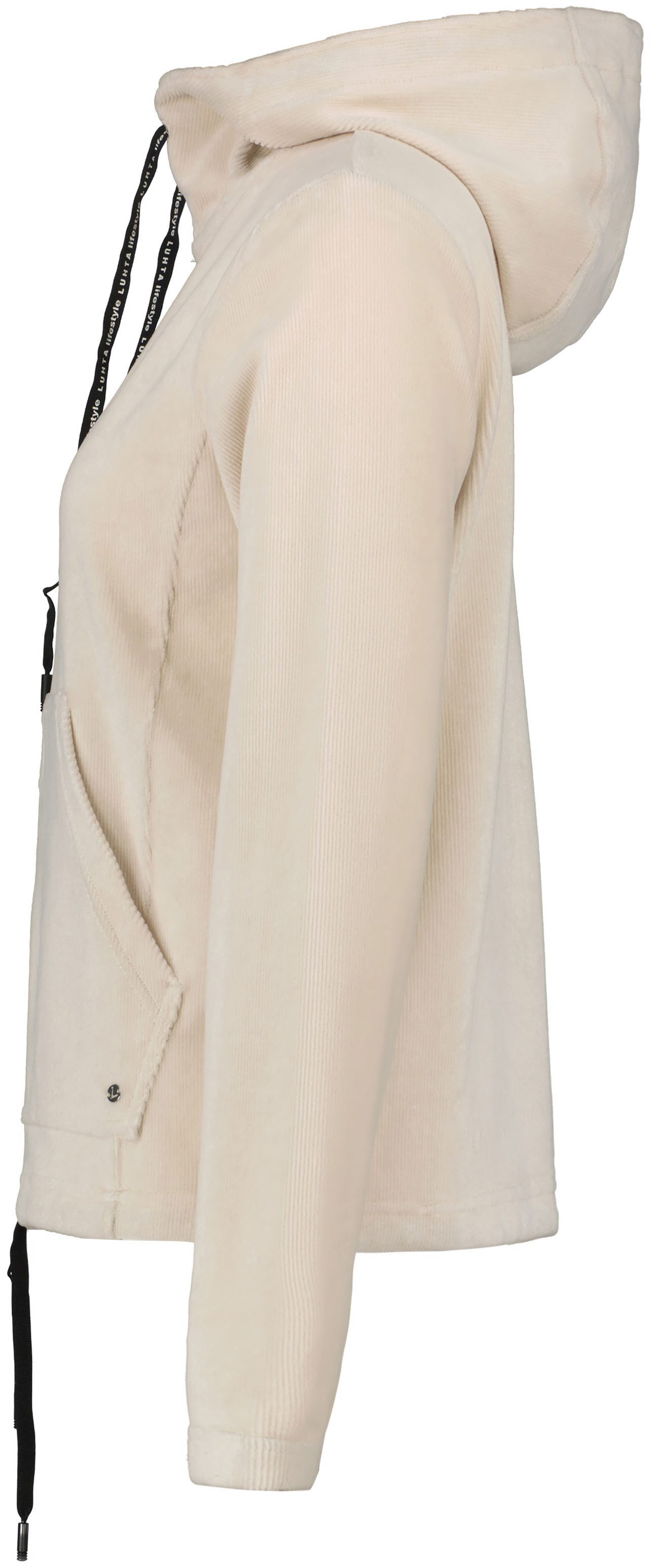 Luhta Capuchonsweatvest dames sweatvesten maat XS wit