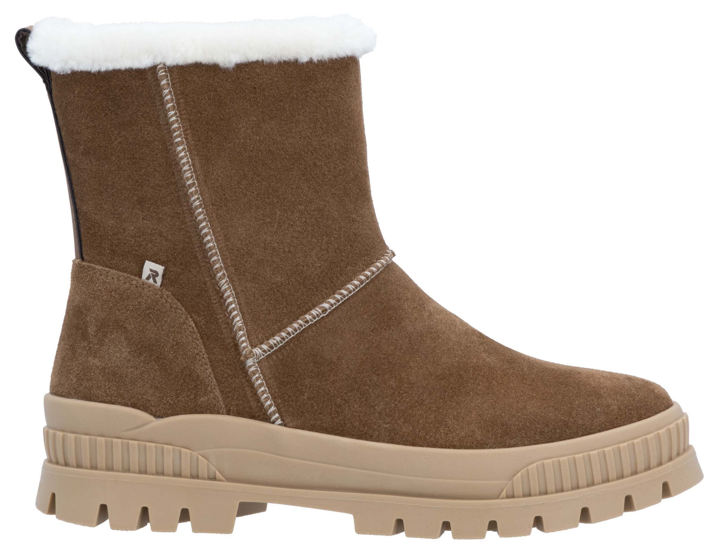 Rieker EVOLUTION Winterlaarzen winter-enkellaars, outdoorlaarzen met fiber grip-loopzool