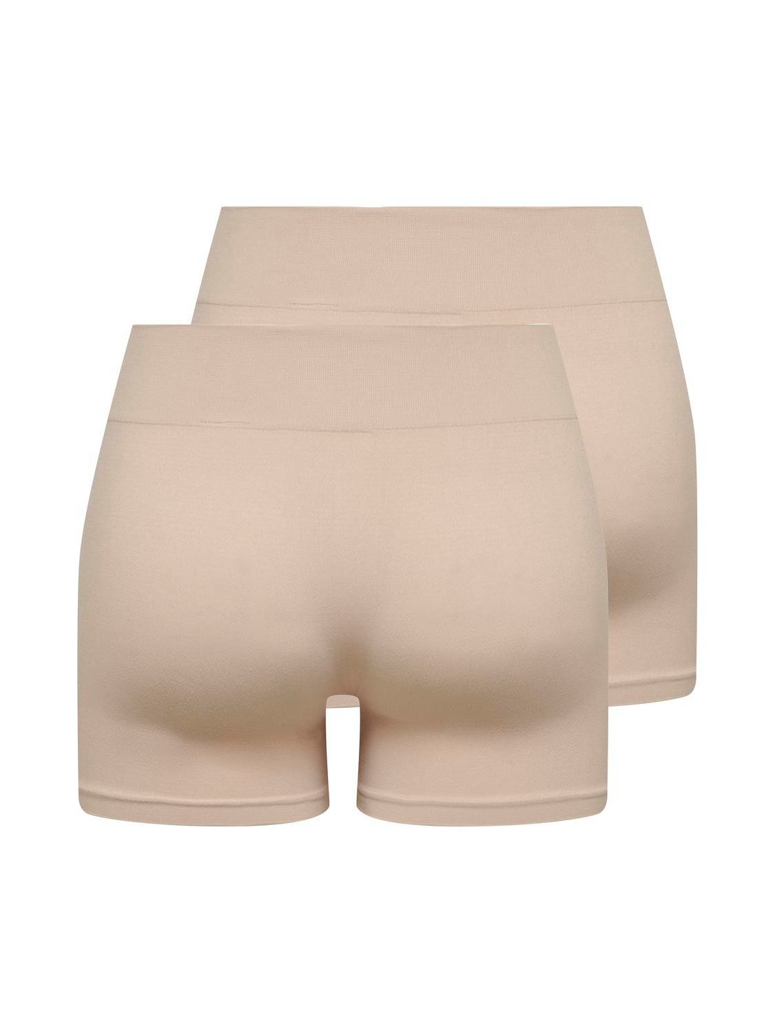 Only Hotpants ONLVICKY S-LESS MINI SHORTS 2-PACK (set, 2-delig)