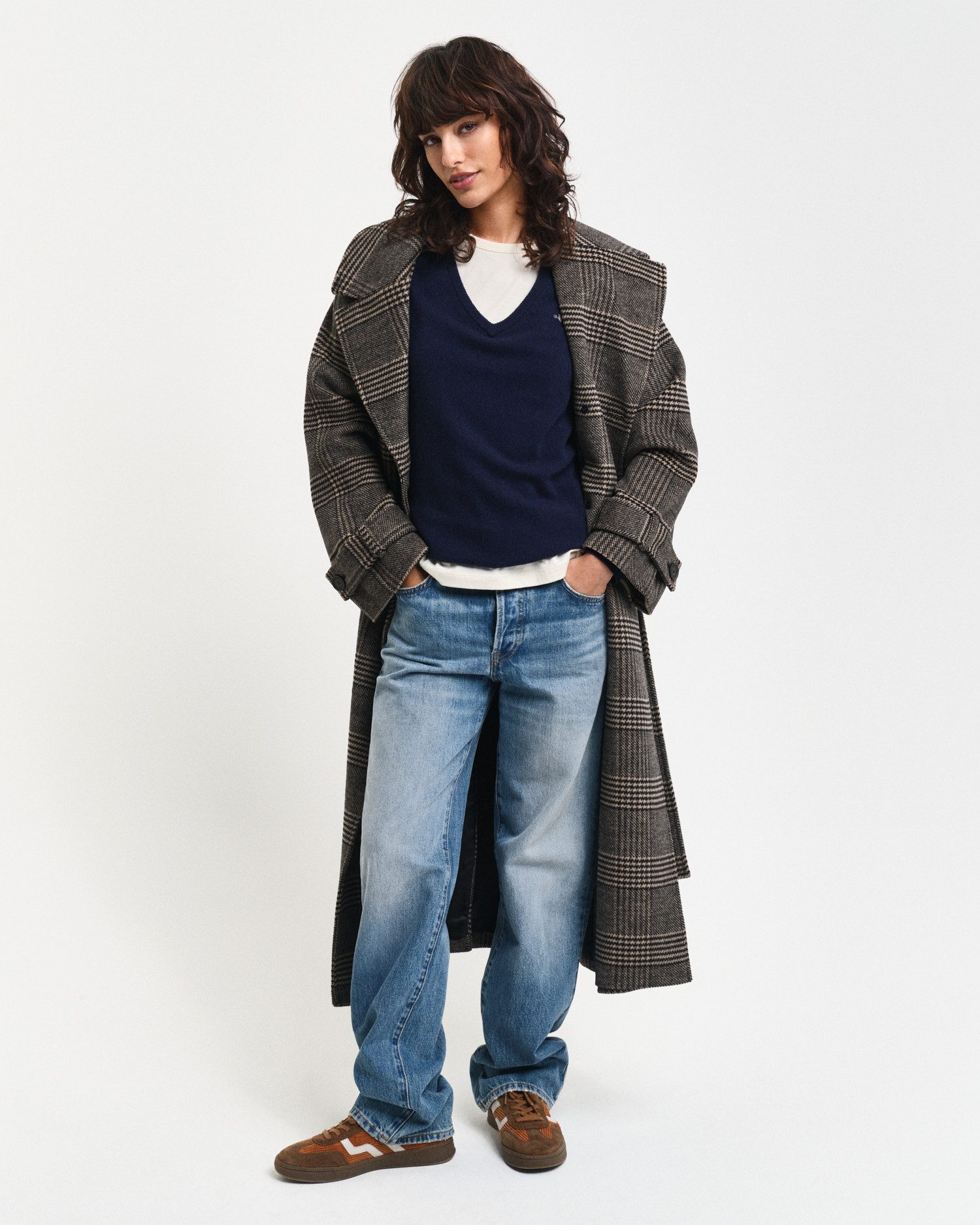 Gant Trui met V-hals Extrafine Lambswool V-Neck