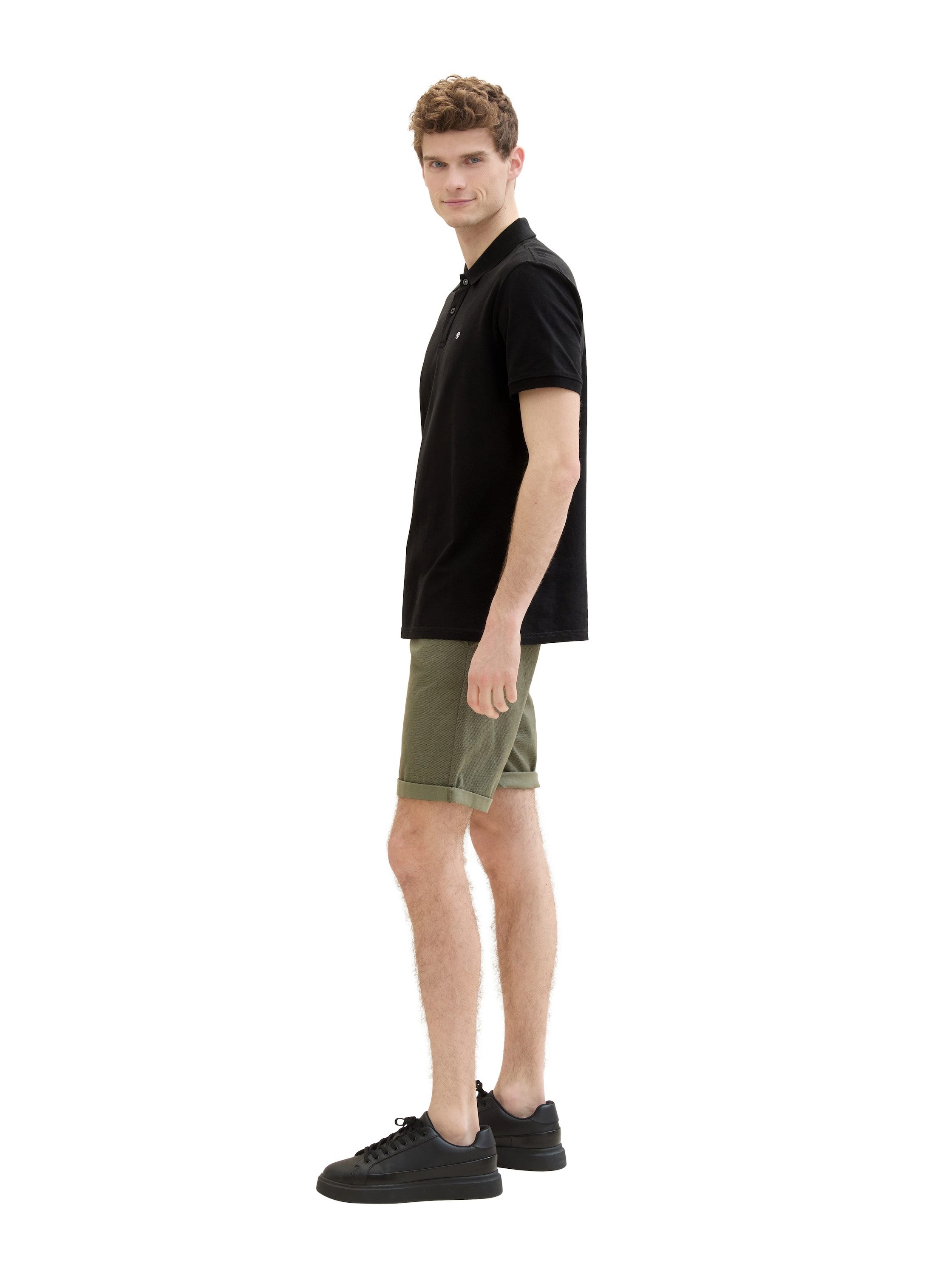 Tom Tailor Bermuda met paspelzakje