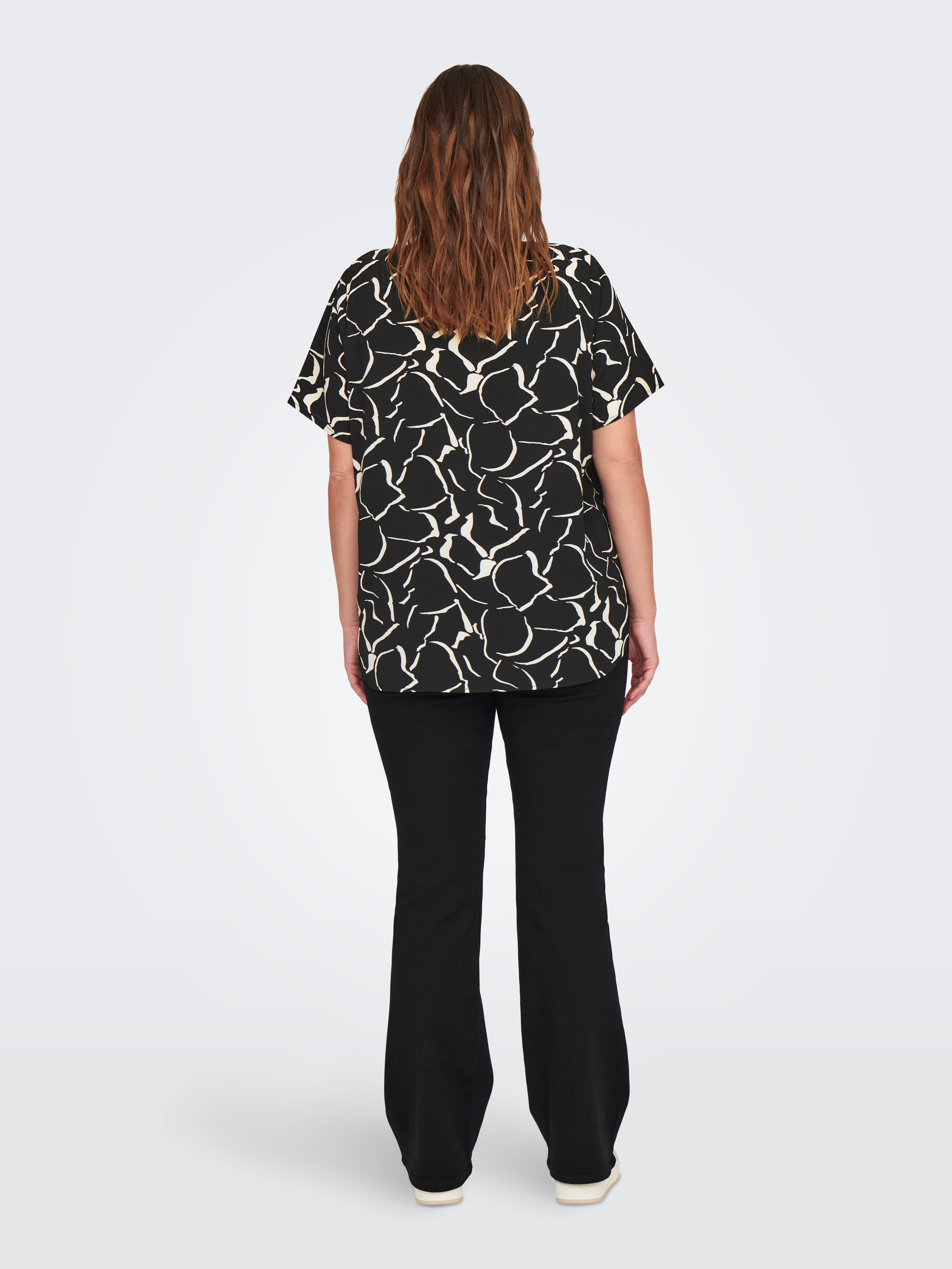 ONLY CARMAKOMA Shirtblouse CARVICA SS TOP WVN NOOS