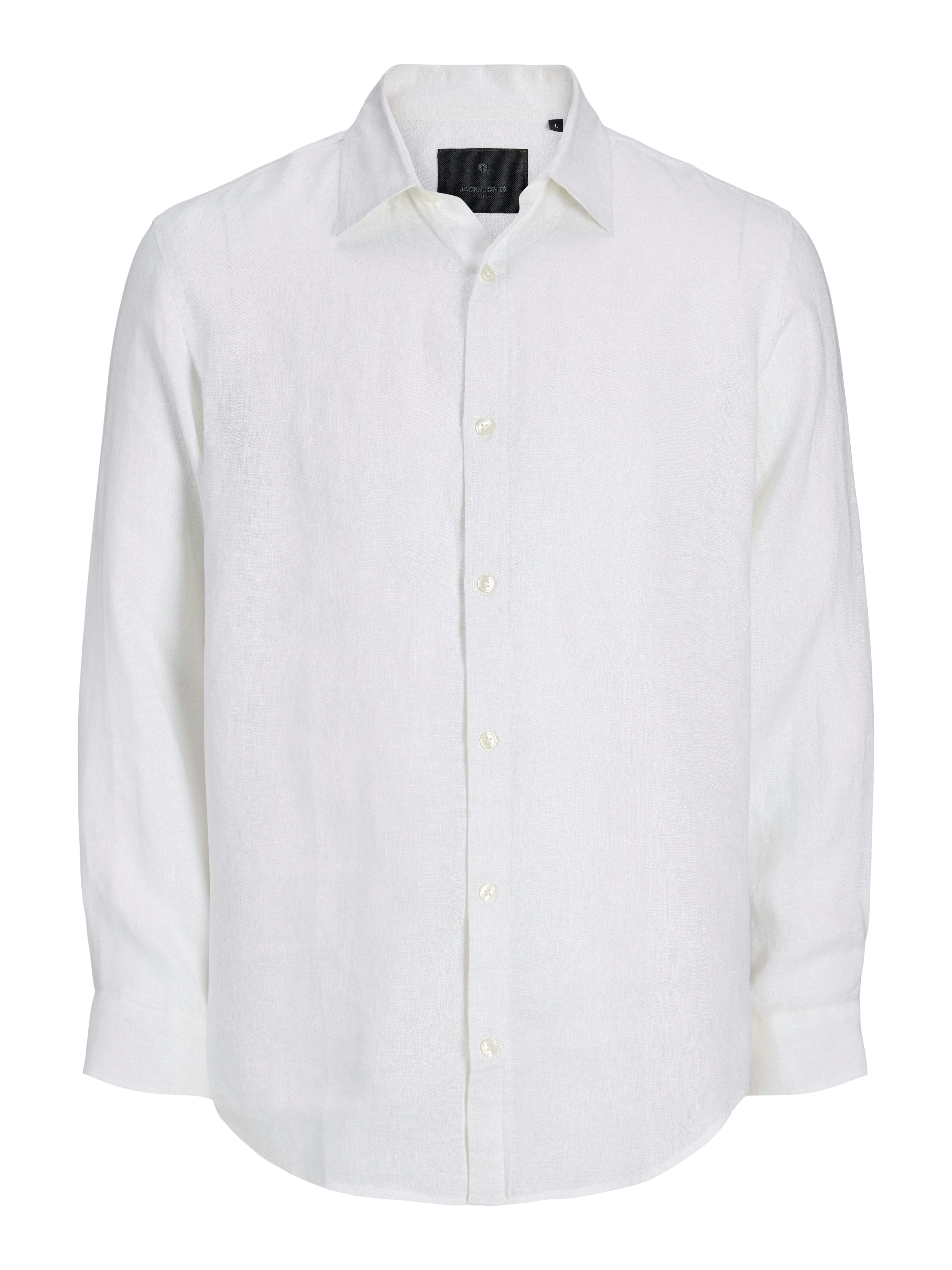 Jack & Jones Linnen overhemd JPRBLALOUI LINEN L/S SHIRT