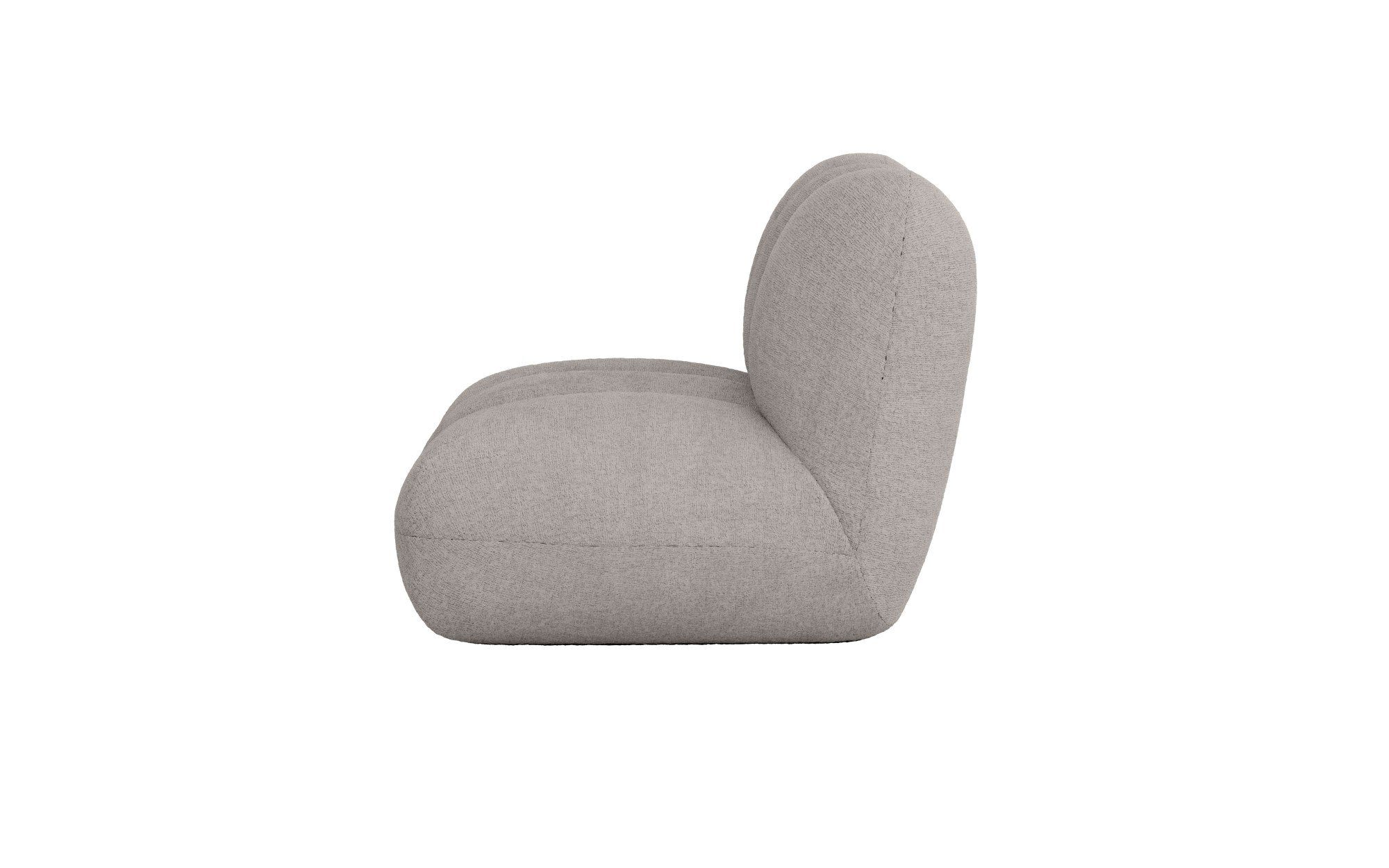 LeGer Home by Lena Gercke Fauteuil Priya loungefauteuil, moderne stiksels, ook in bouclé perfect individueel meubelstuk, gezellig en modern, b/d/h: 90/106/84 cm