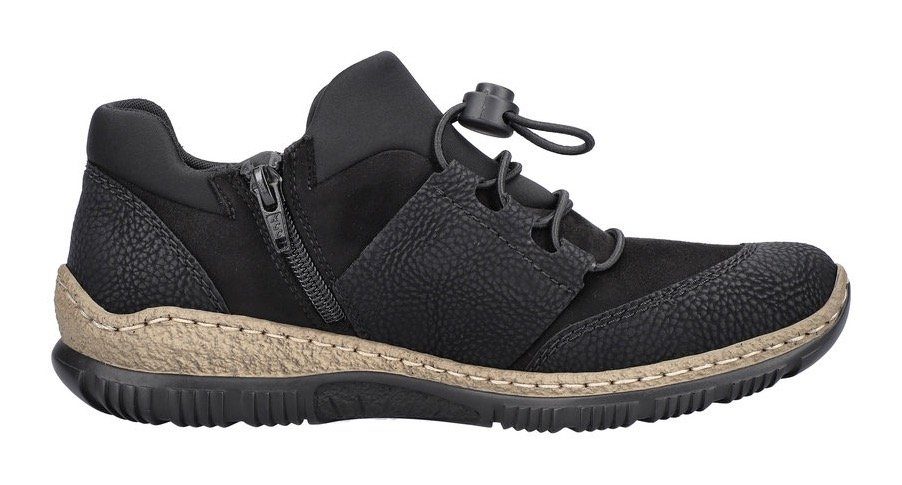Rieker Slip-on sneakers met elastische rand, zonder sluiting