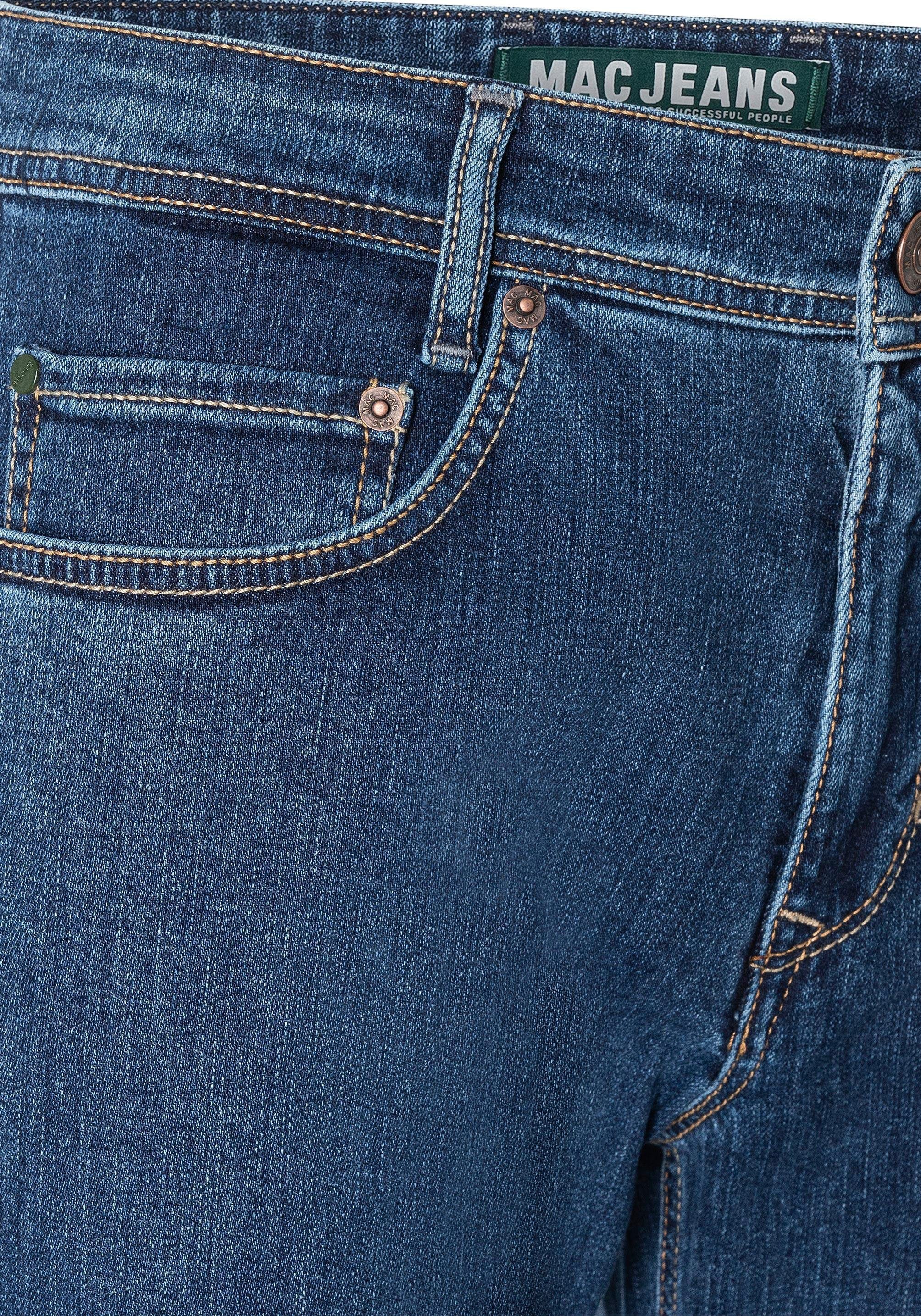 MAC Straight jeans Arne in verzorgde uitstraling, met stretch