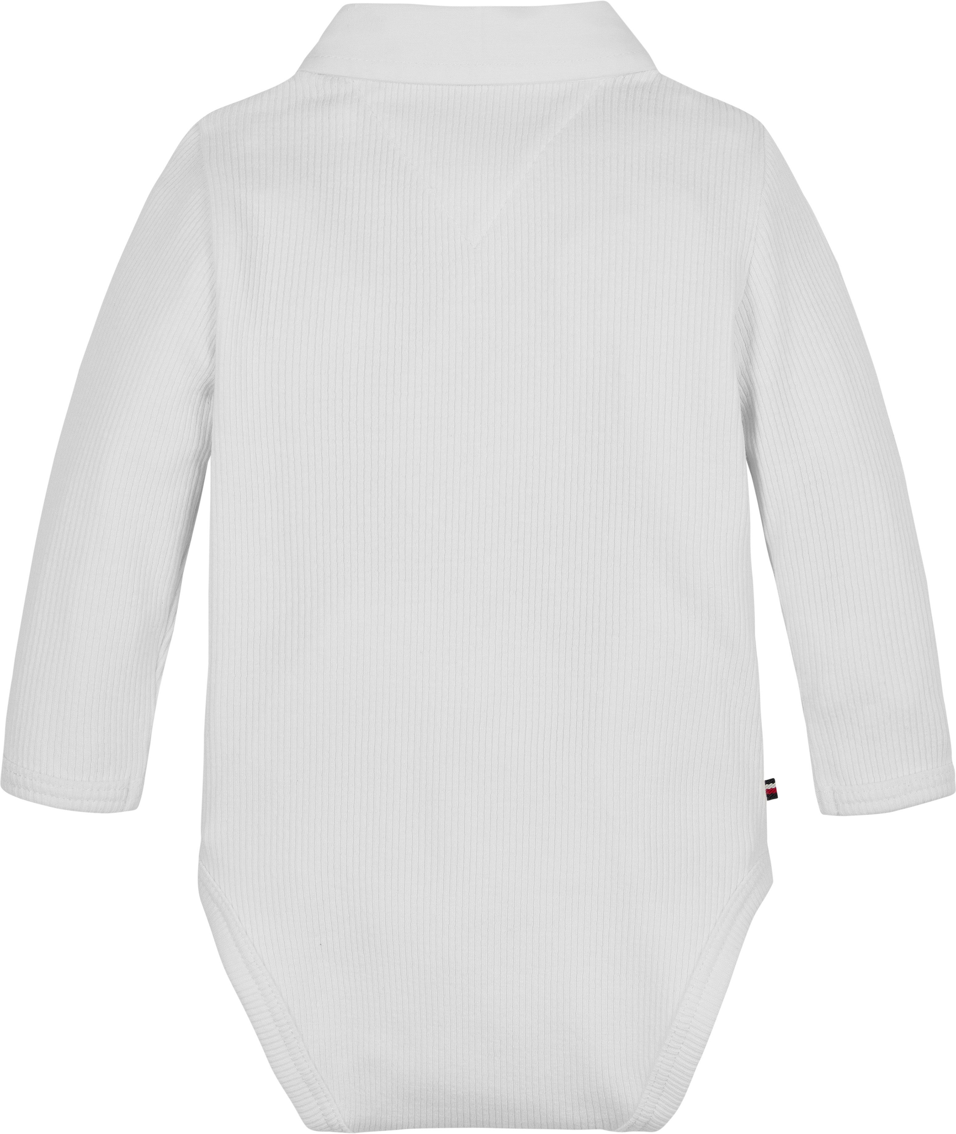 Tommy Hilfiger Body met lange mouwen met knopen, met logoborduring